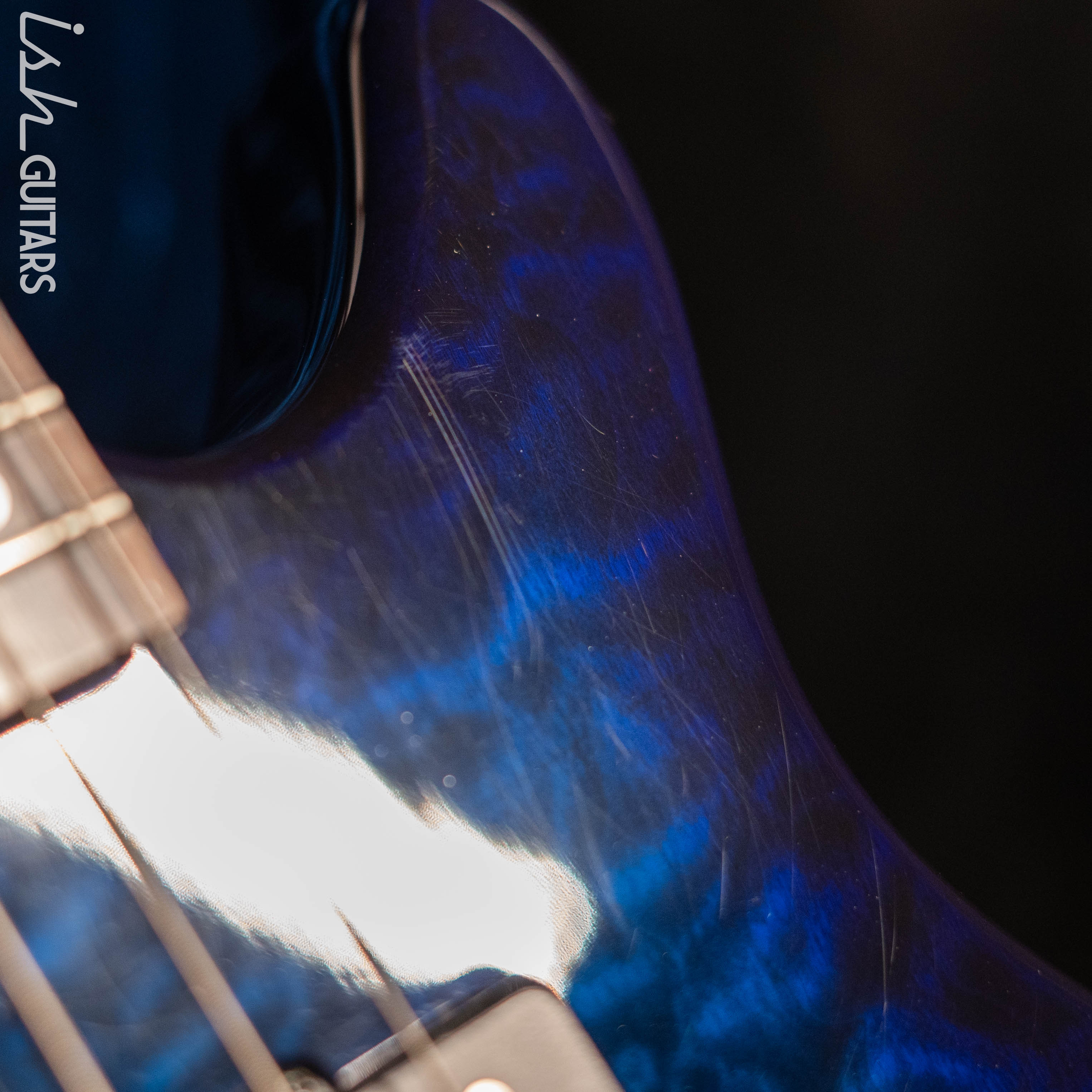 2011 Schecter Diamond Series Raiden Special 4-String Bass Blue Burst - Image 14