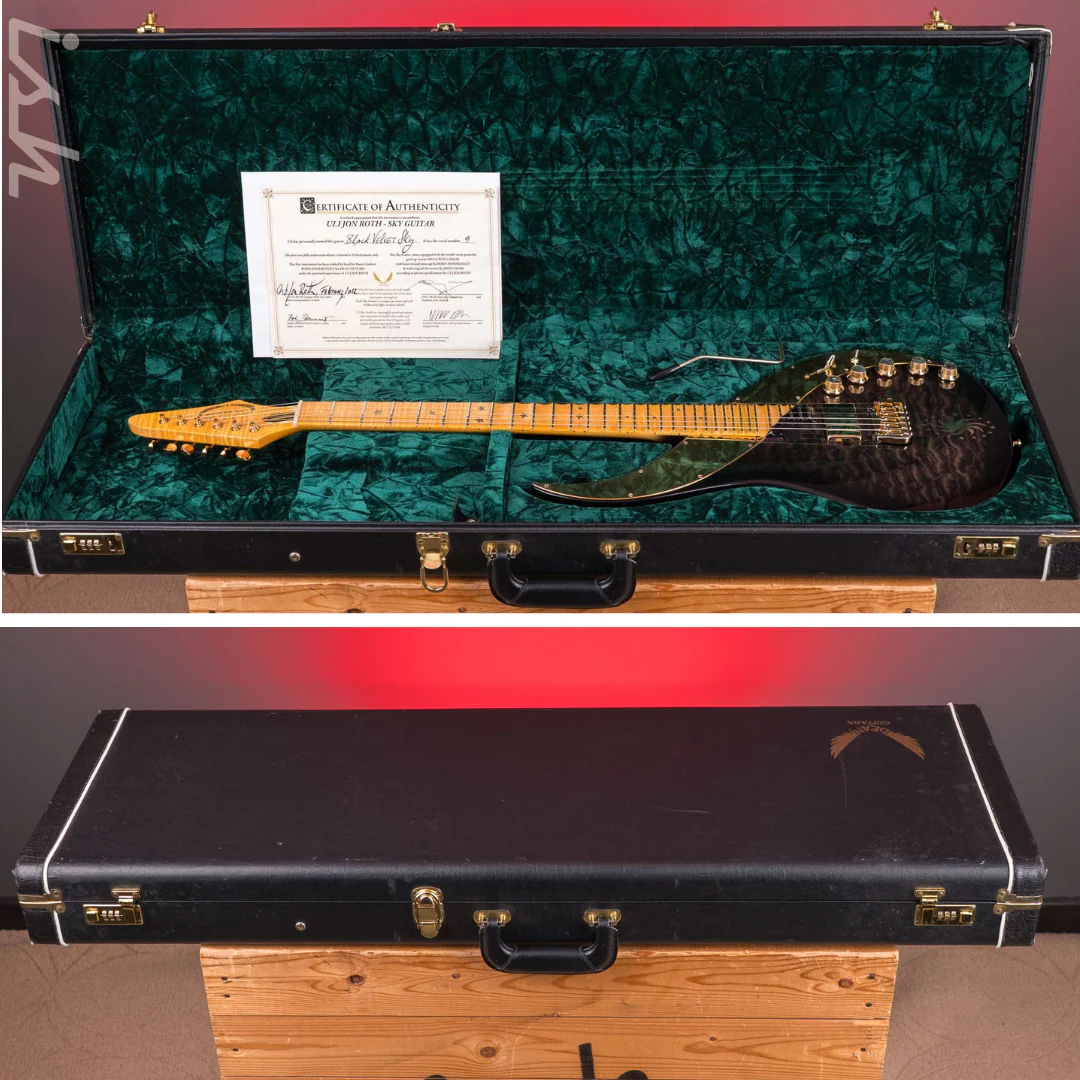 2012 Dean Uli Jon Roth Sky Guitar #9 "Black Velvet Sky" *Signed by Uli Jon Roth* - Image 19
