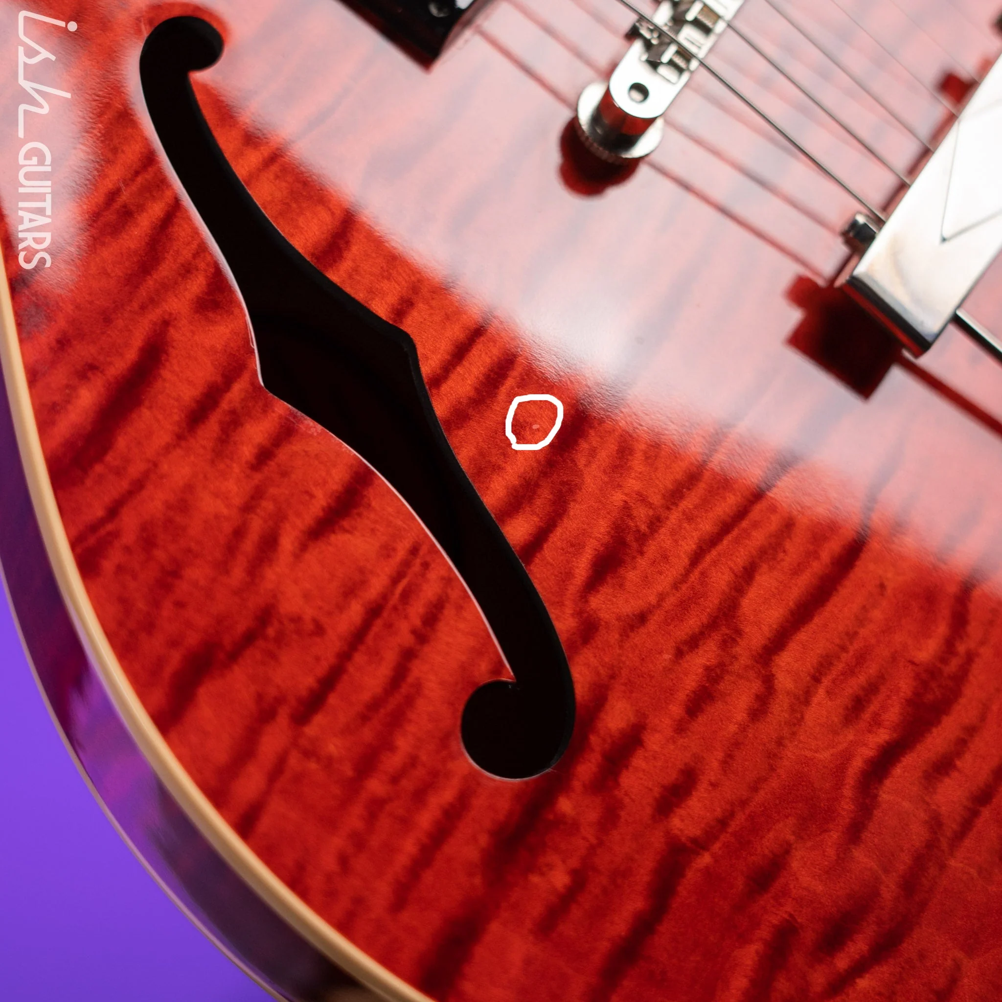 2012 Gibson Custom Shop ES-390 Figured Red - Image 7