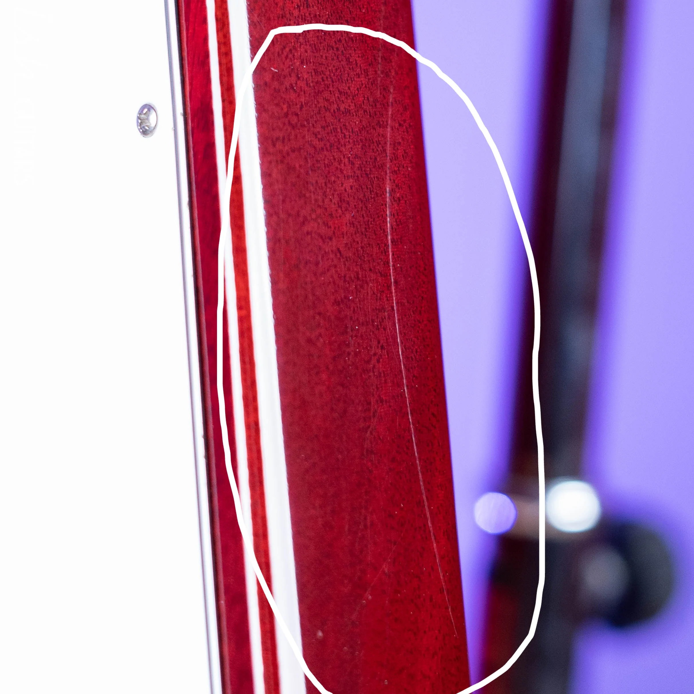 2012 Gibson Flying V Bass Cherry - Image 20