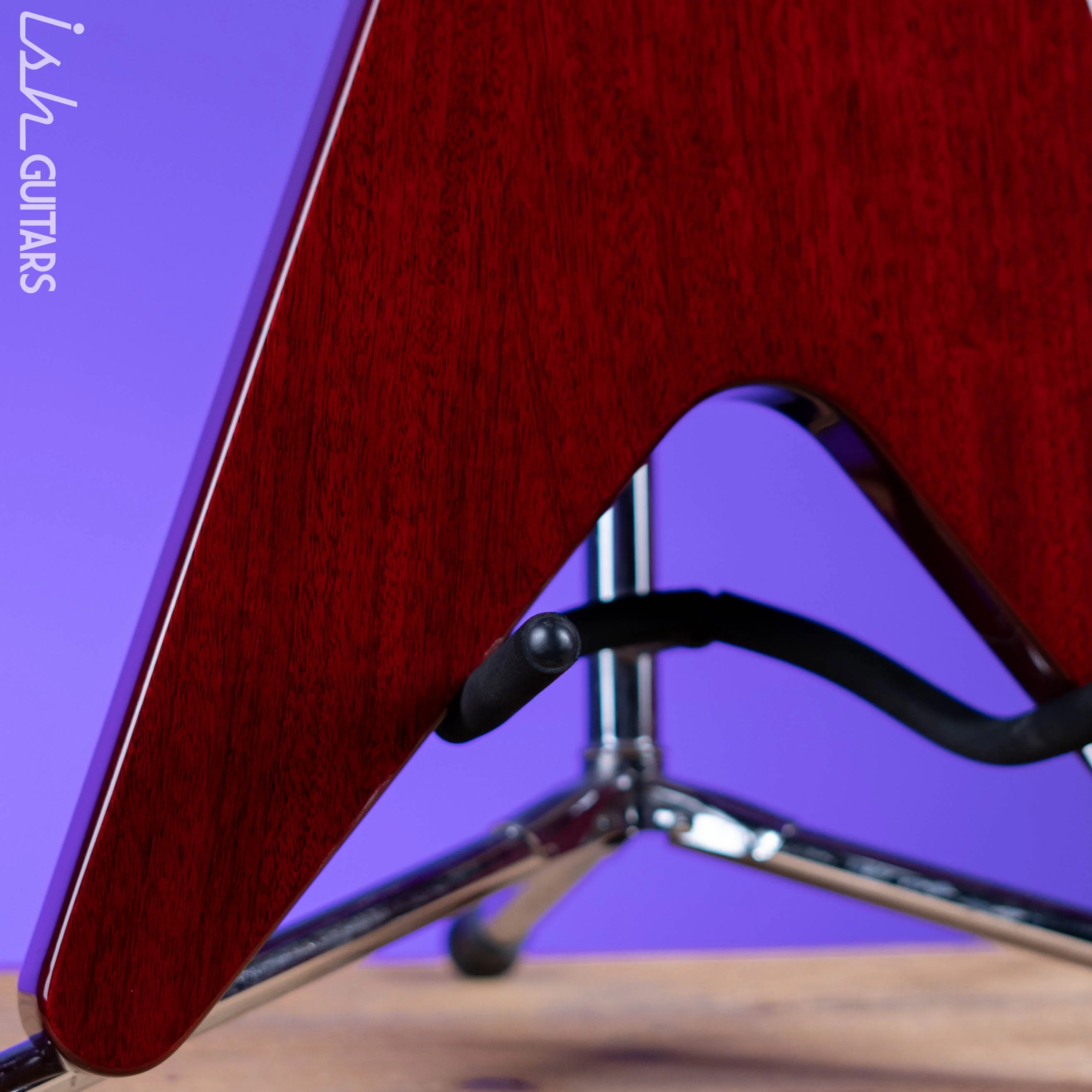 2012 Gibson Flying V Bass Cherry - Image 9