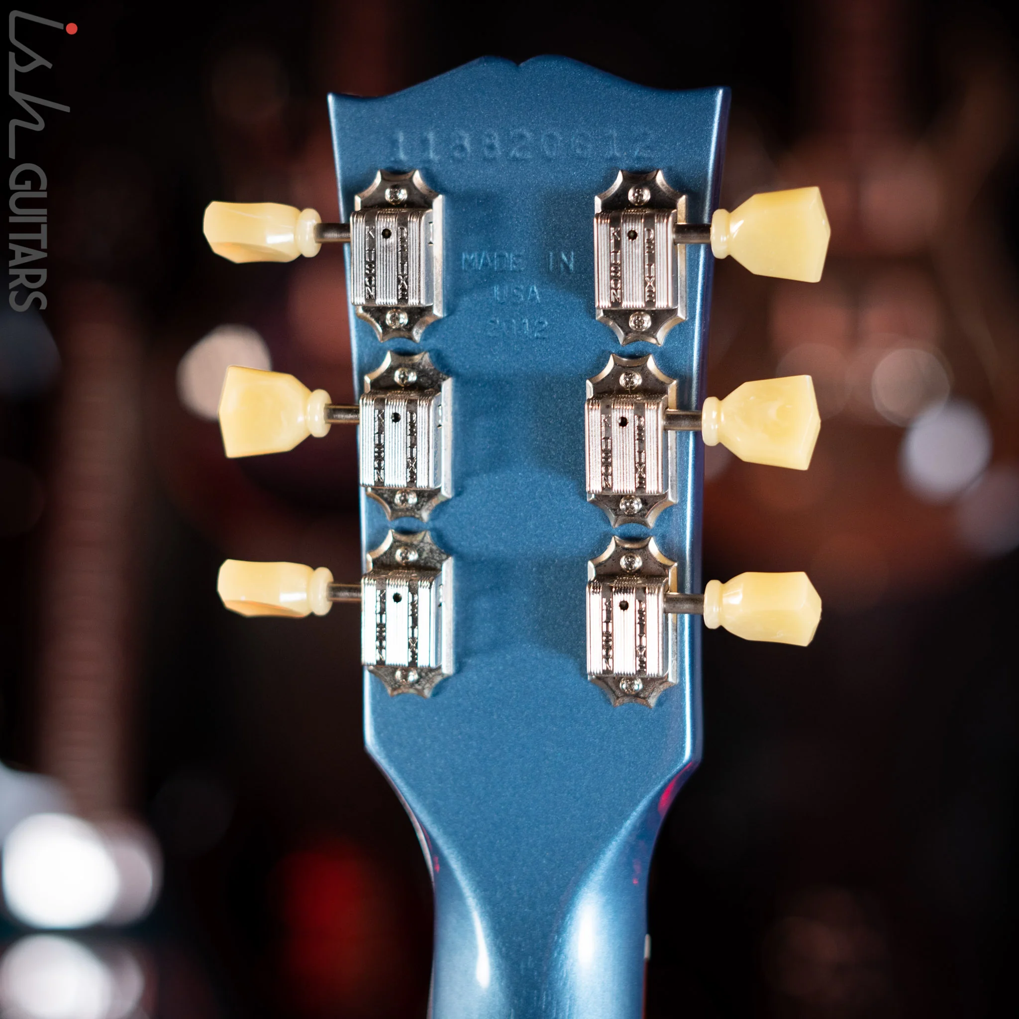 2012 Gibson Les Paul Studio Pelham Blue - Image 11