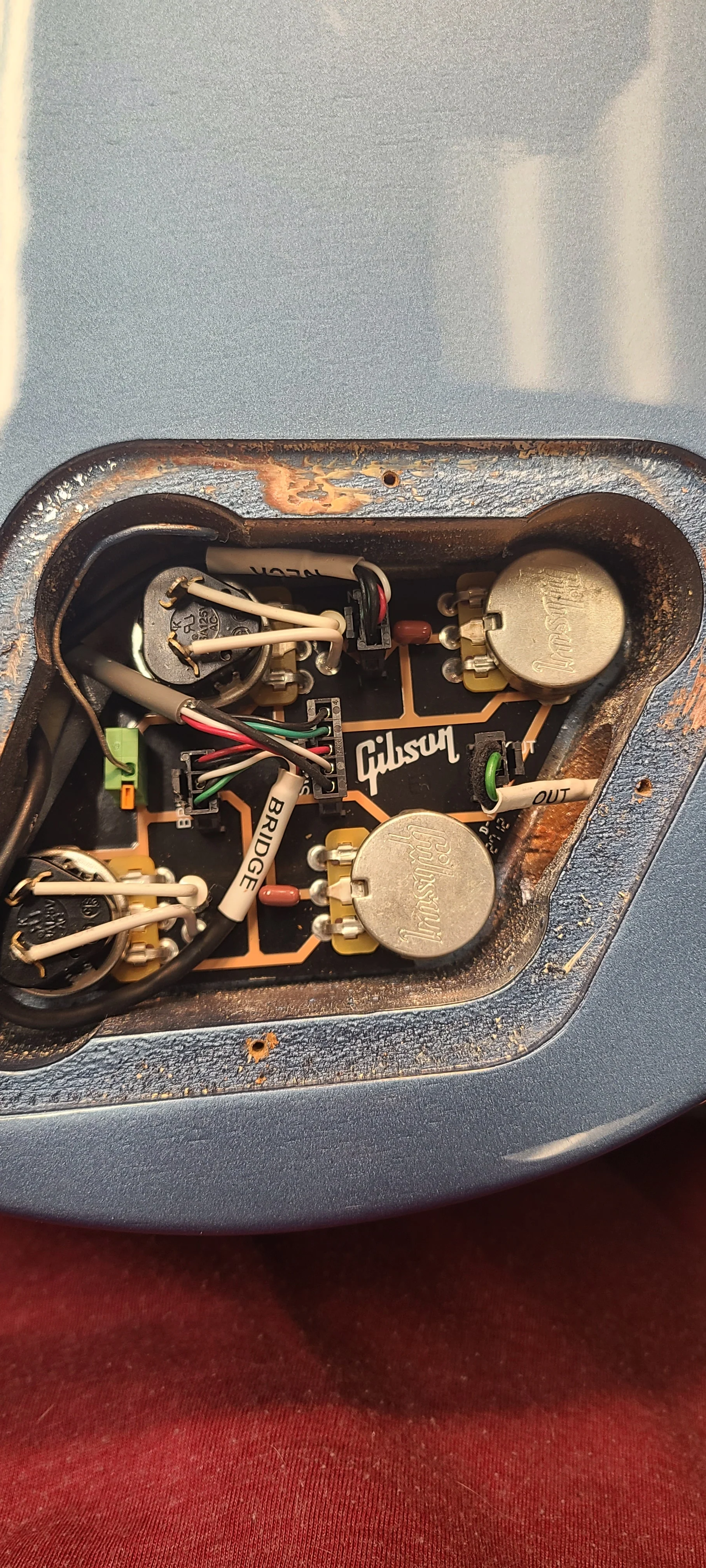 2012 Gibson Les Paul Studio Pelham Blue - Image 18