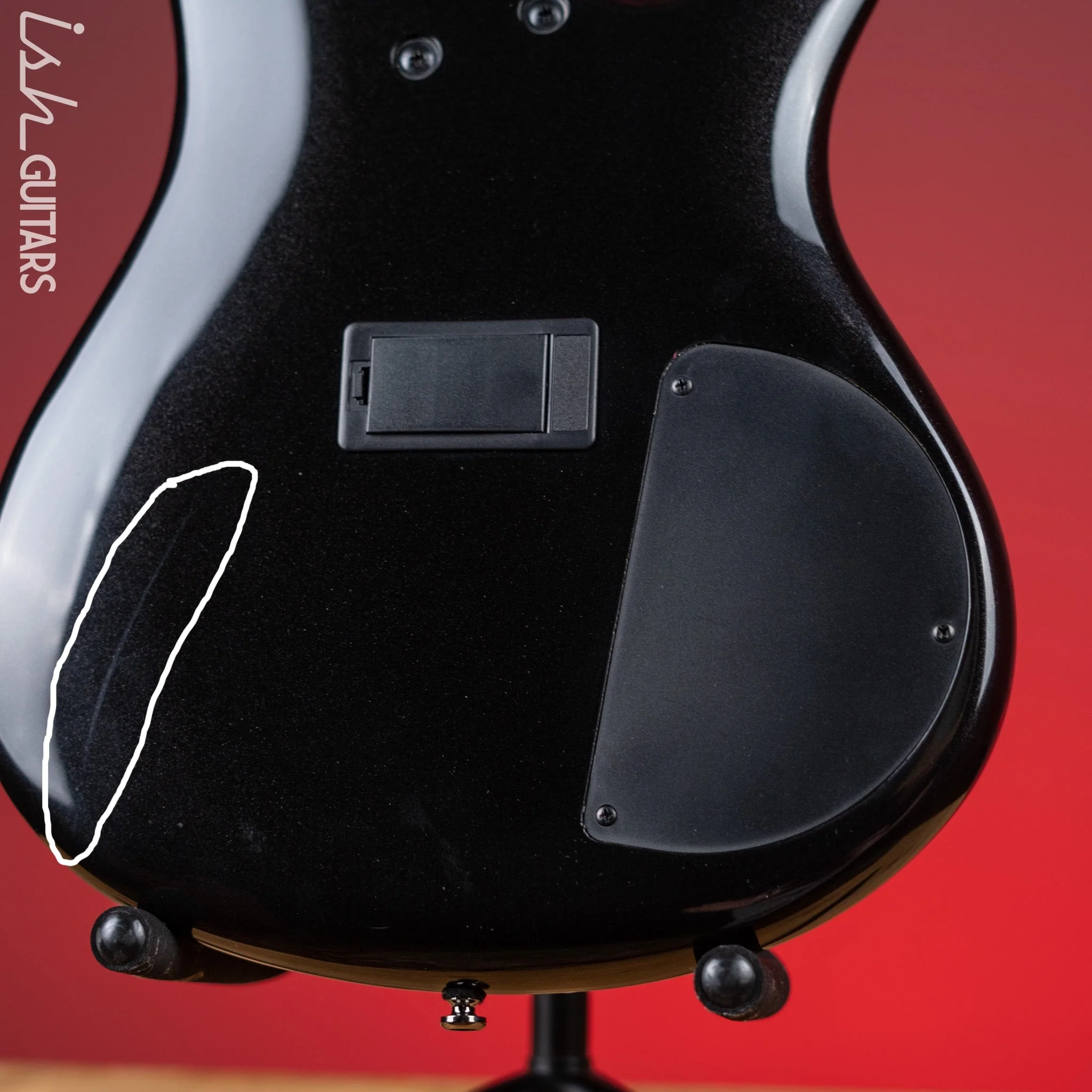 2012 Ibanez SR Standard Series SR300L Black Left Handed - Image 10