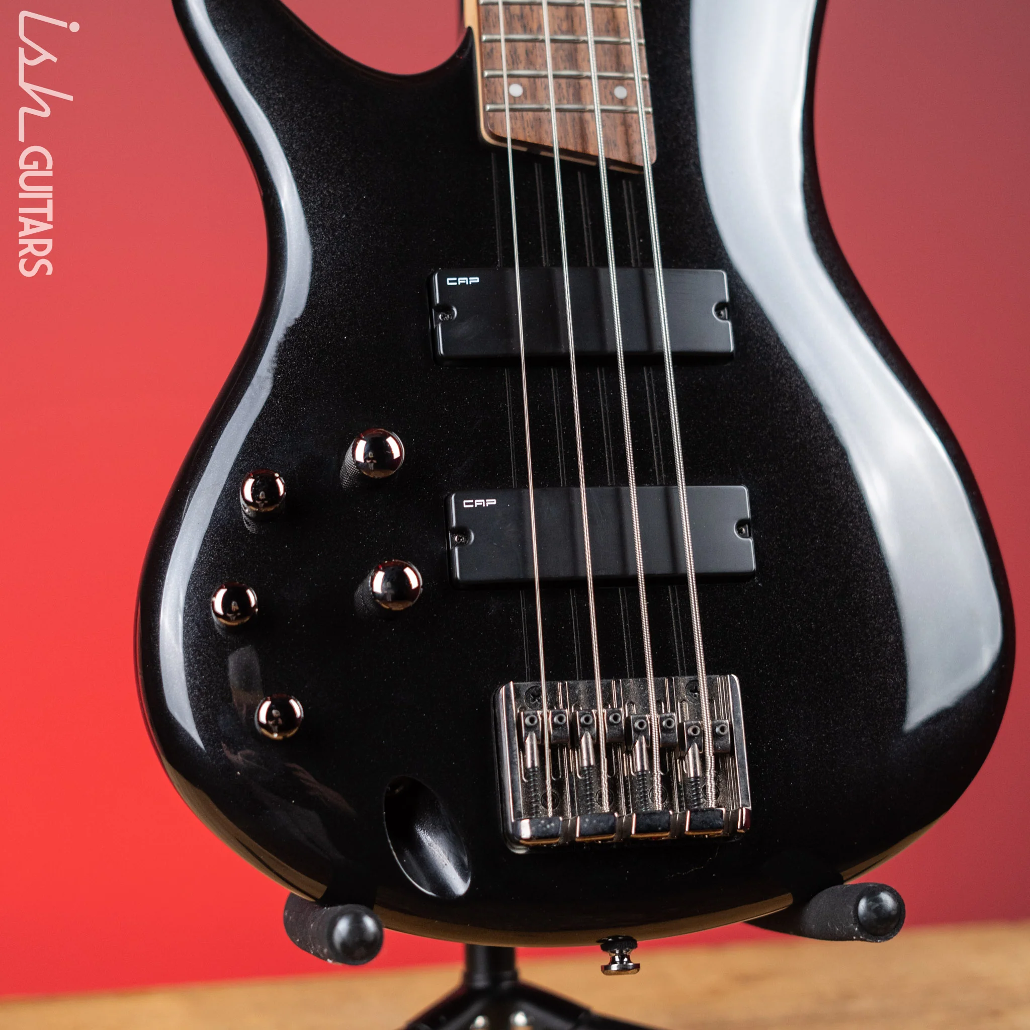 2012 Ibanez SR Standard Series SR300L Black Left Handed - Image 4