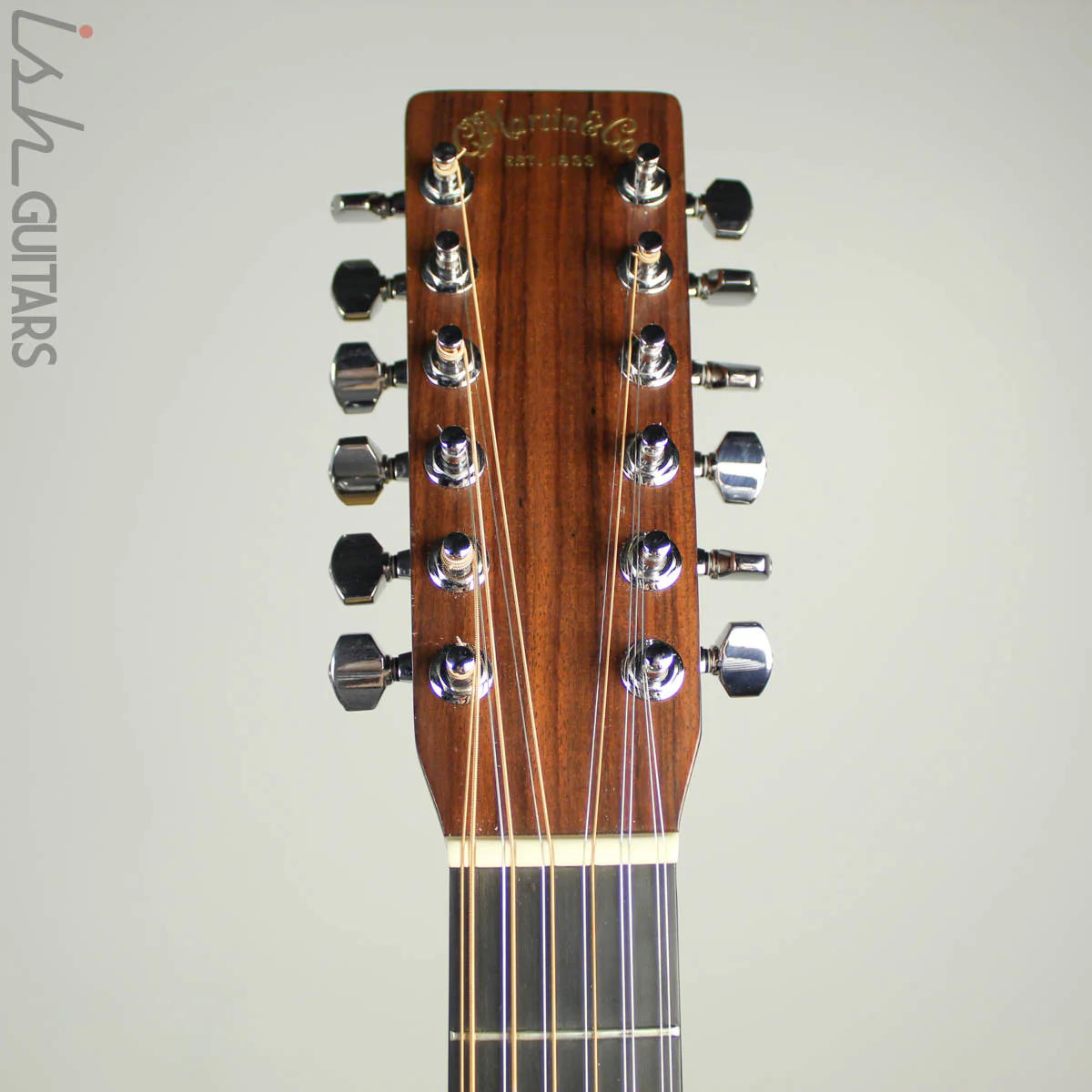 2011 Martin D-12-28 Dreadnought Acoustic w/ Electronics - Image 4
