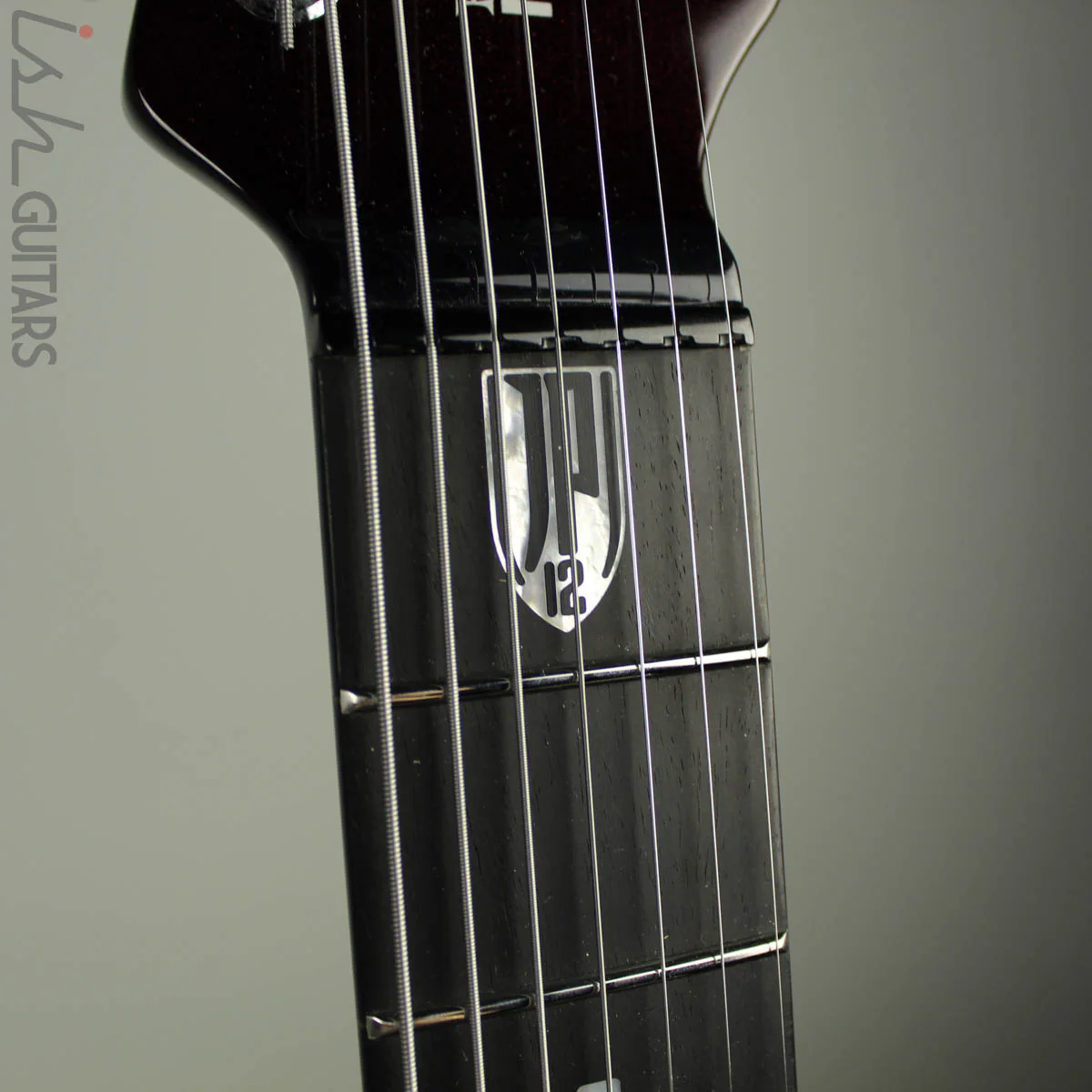 2013 Ernie Ball Music Man BFR JP-12 7 String Cherry Sugar - Image 6