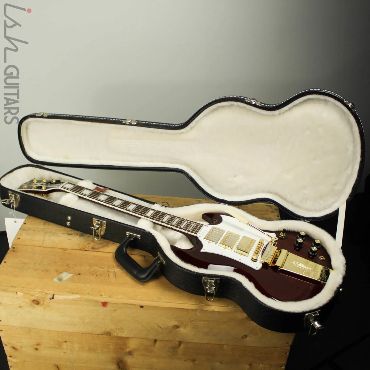 2013 Gibson Captain Kirk Douglas Signature SG Custom Vintage Cherry - Image 12