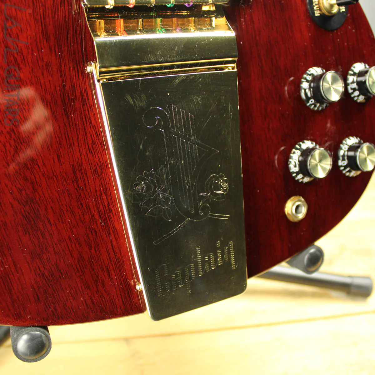 2013 Gibson Captain Kirk Douglas Signature SG Custom Vintage Cherry - Image 5