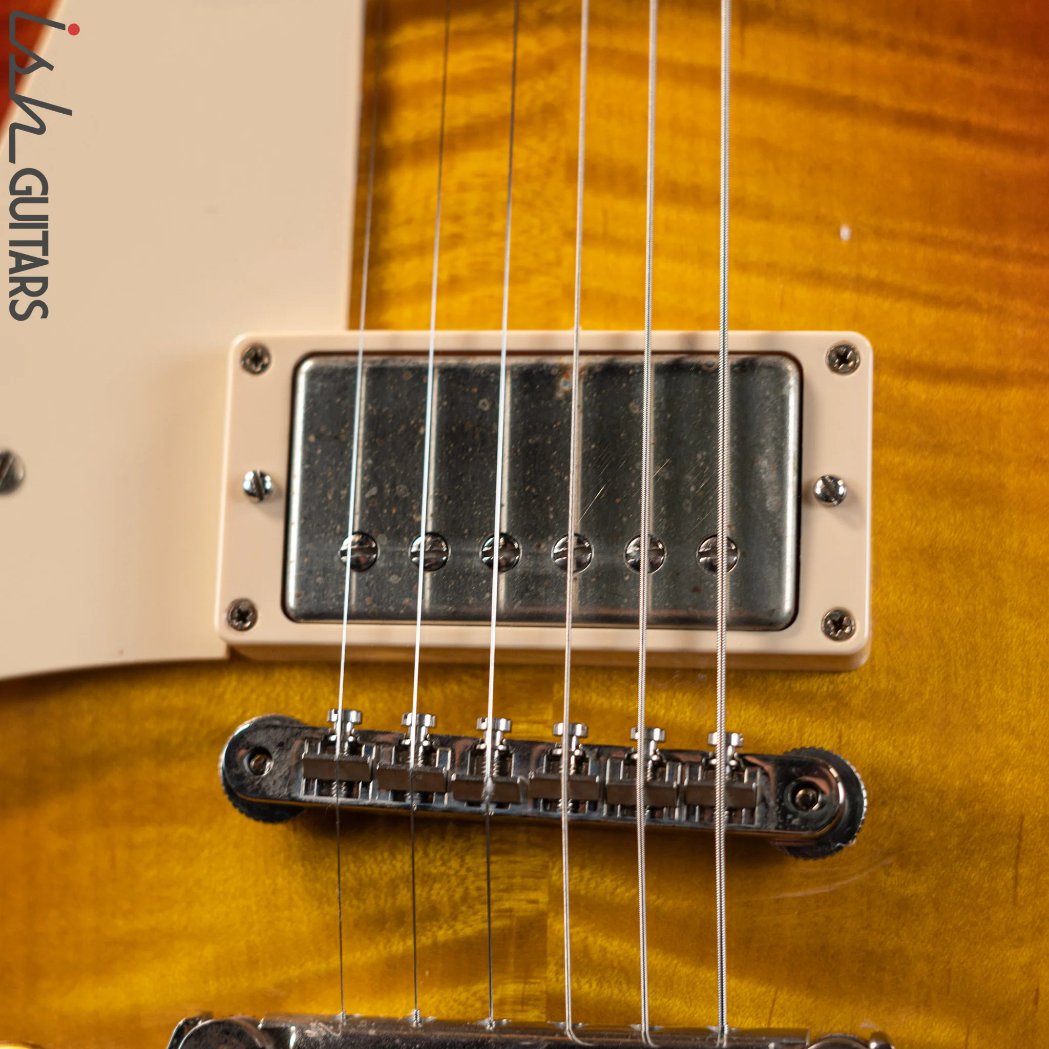 2013 Gibson Custom Shop Les Paul Lefty R9 Sunburst - Image 7