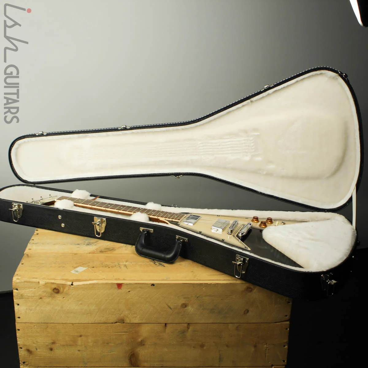 2013 Gibson Grace Potter Signature Flying V Nocturnal Brown (DEMO VIDEO) - Image 11