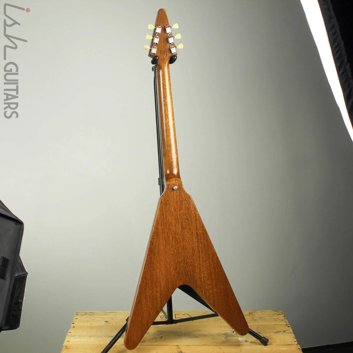 2013 Gibson Grace Potter Signature Flying V Nocturnal Brown (DEMO VIDEO) - Image 6