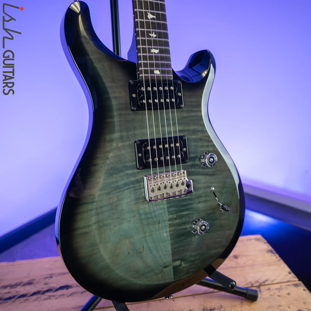 2013 PRS S2 Custom 24 Blue Crab Smokeburst - Image 5