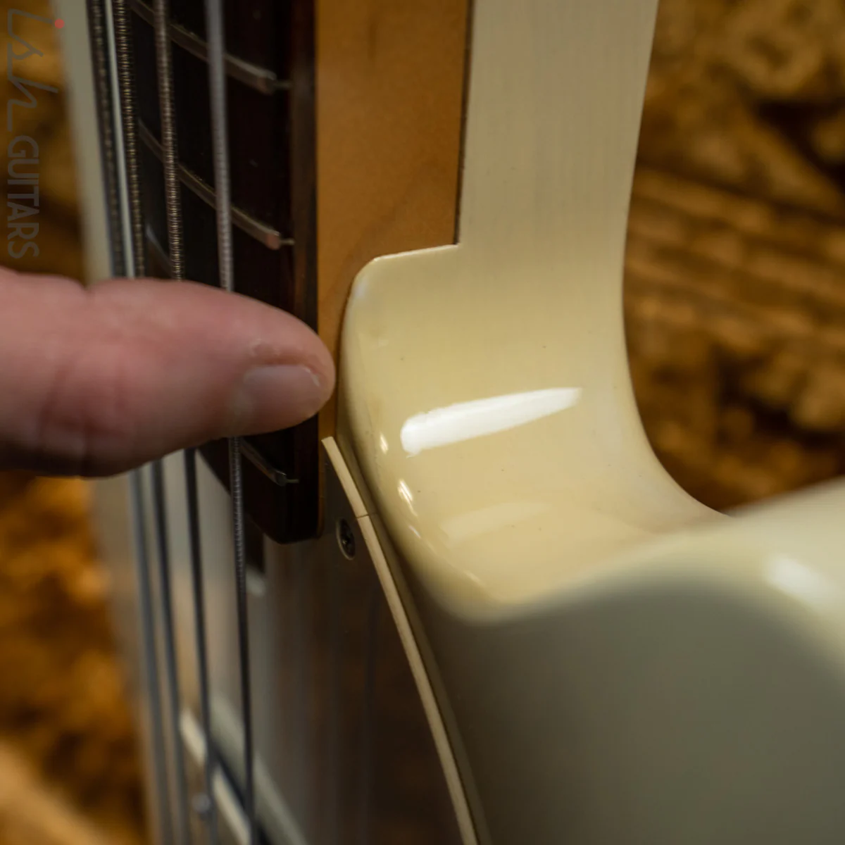 2013 Rob Allen Solid 4 Translucent Butterscotch - Image 17