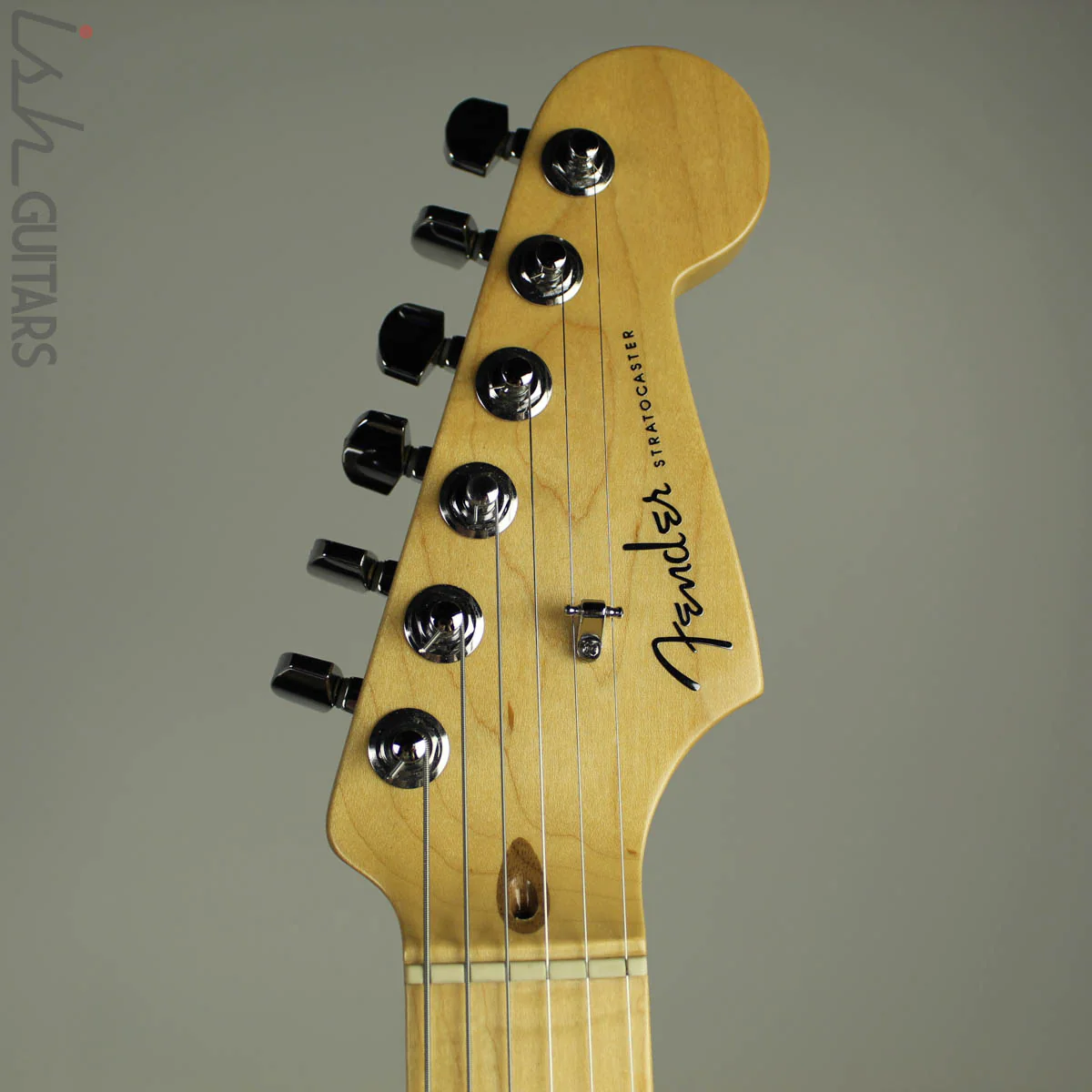 2014 Fender American Deluxe Stratocaster Olympic Pearl White Seymour Duncan Humbucker Pickups - Image 7