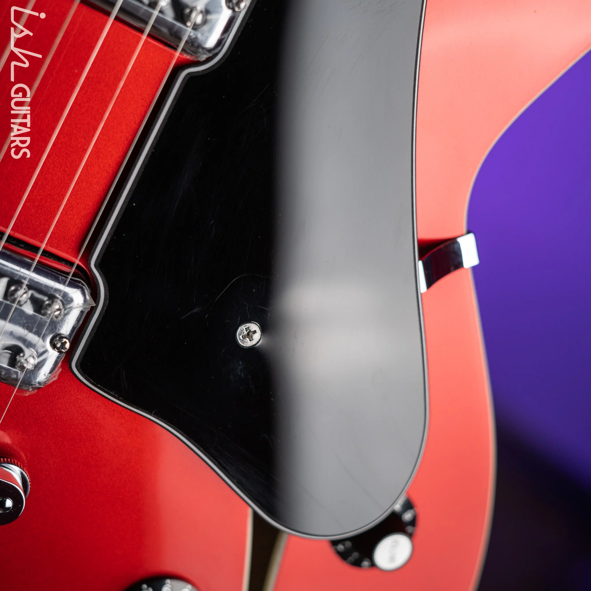 2014 Fender Modern Player Coronado II Candy Apple Red - Image 5