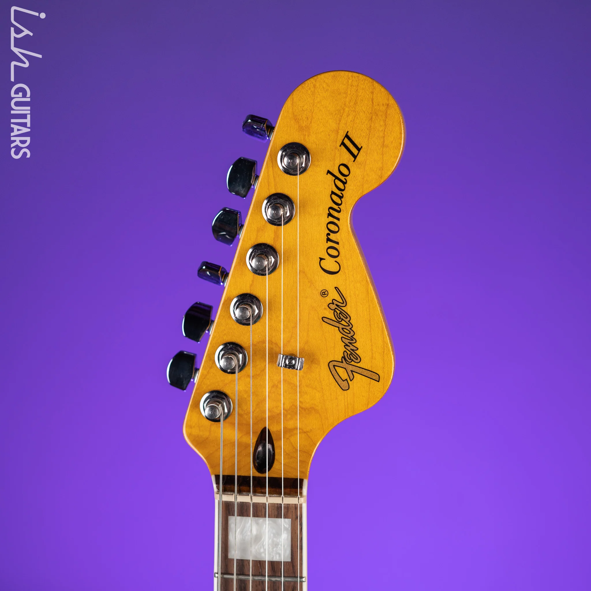 2014 Fender Modern Player Coronado II Candy Apple Red - Image 7