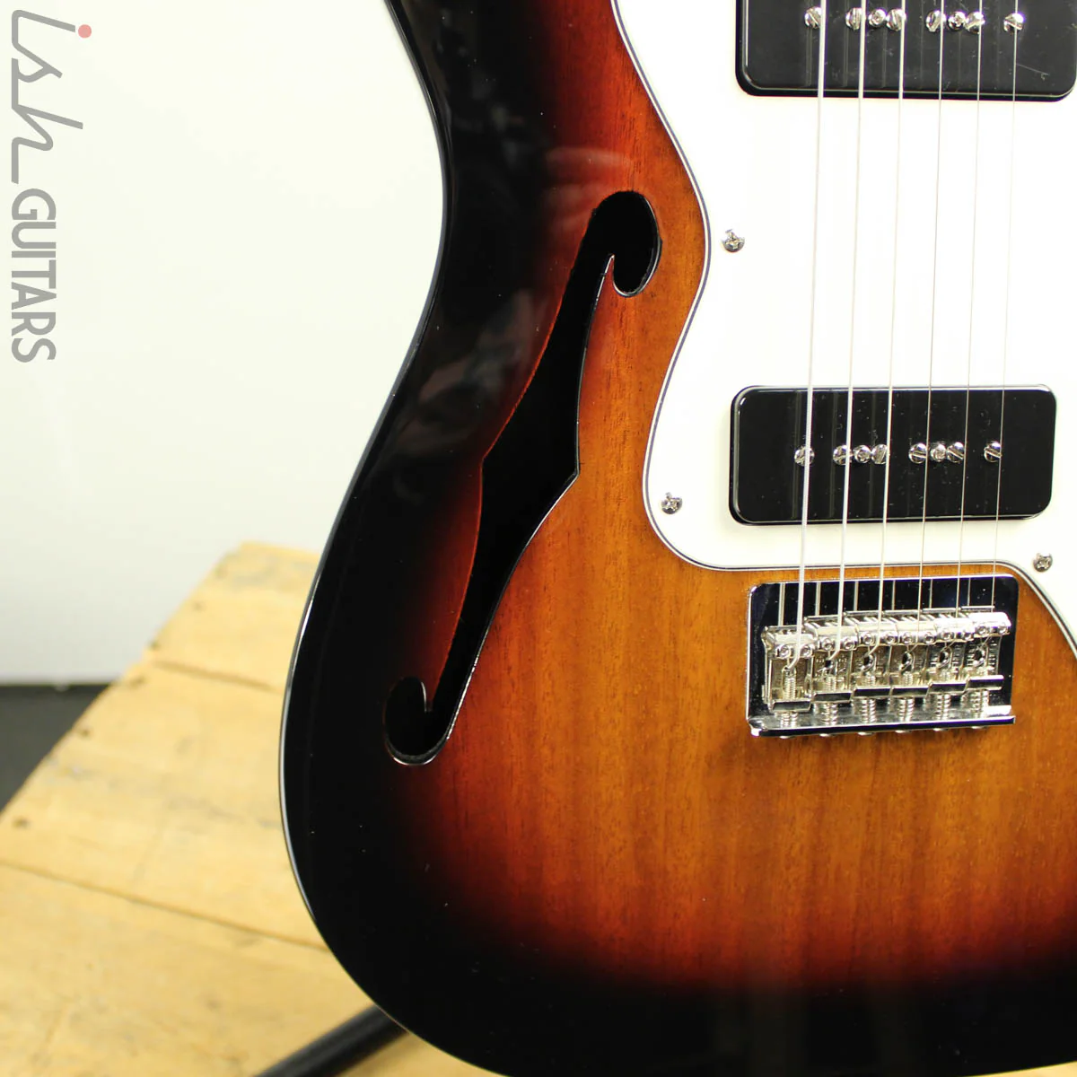 2014 Fender Modern Player Telecaster Thinline Deluxe - Image 2