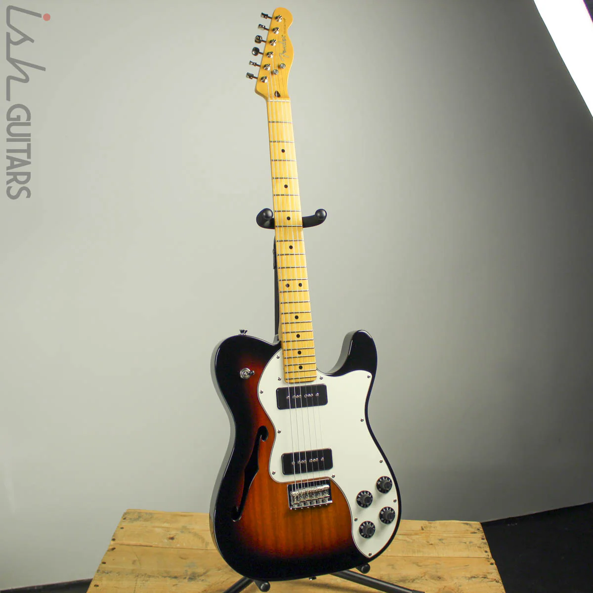 2014 Fender Modern Player Telecaster Thinline Deluxe - Image 5