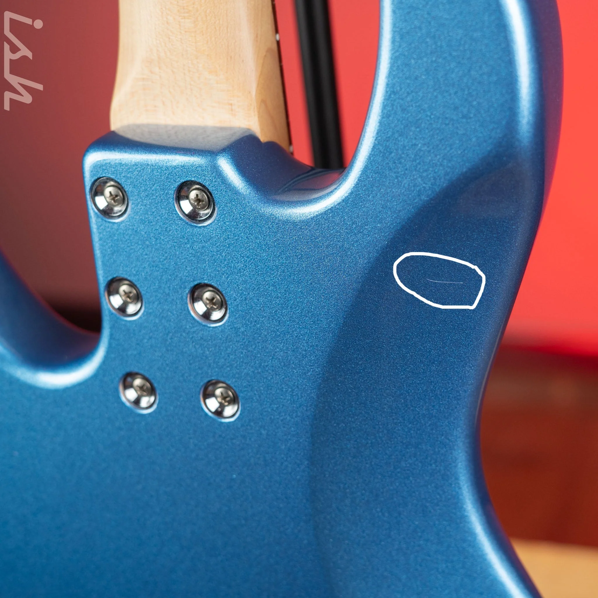 2014 G&L L-2000 Lake Placid Blue Metallic - Image 10