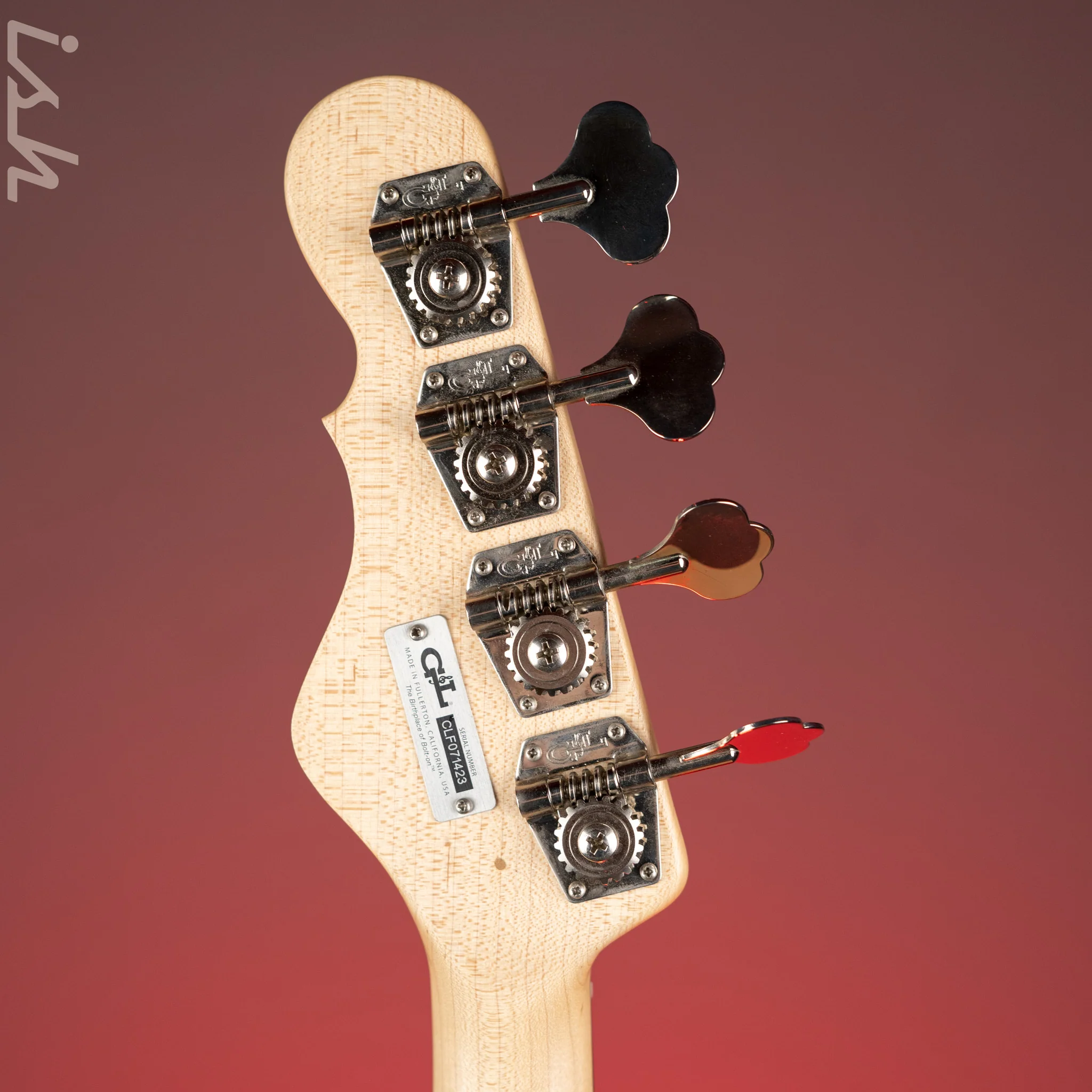 2014 G&L L-2000 Lake Placid Blue Metallic - Image 12