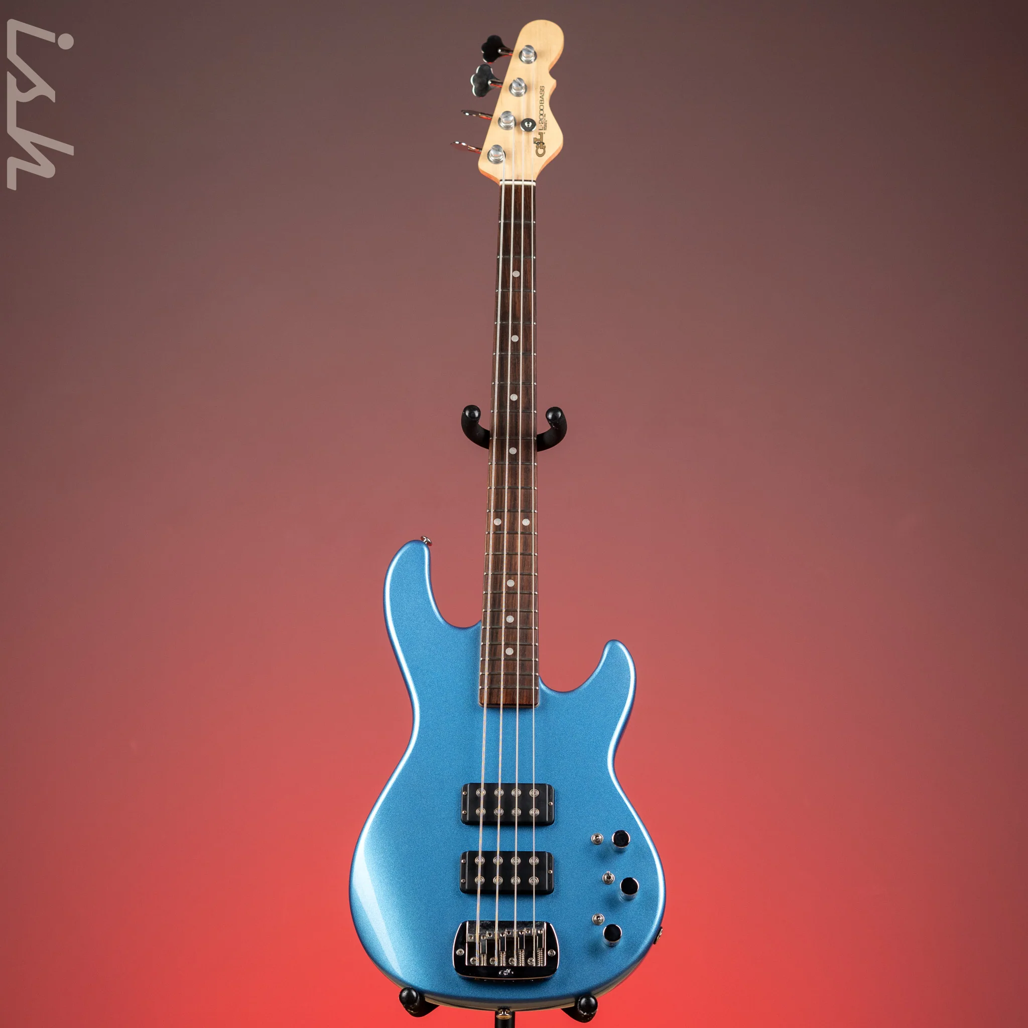 2014 G&L L-2000 Lake Placid Blue Metallic - Image 2