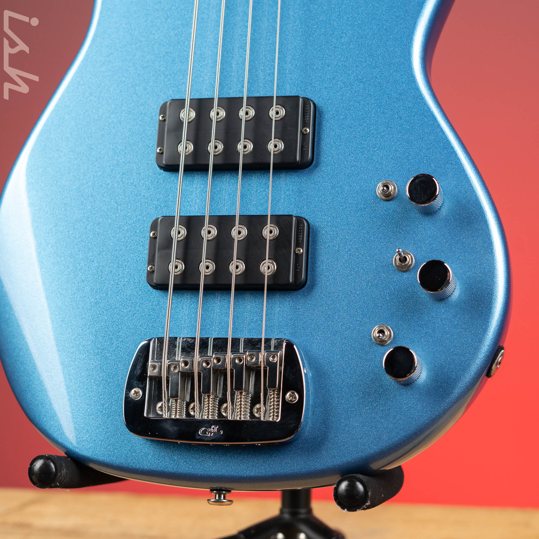2014 G&L L-2000 Lake Placid Blue Metallic - Image 4