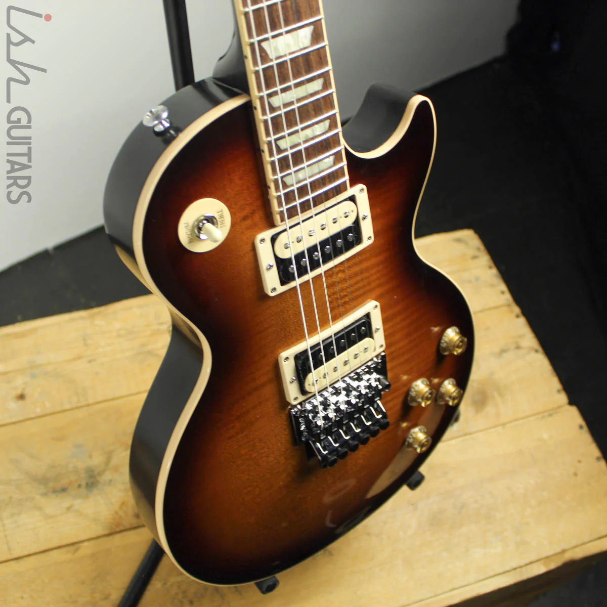 2014 Gibson Les Paul Traditional Pro II Floyd Rose Desert Burst - Image 6