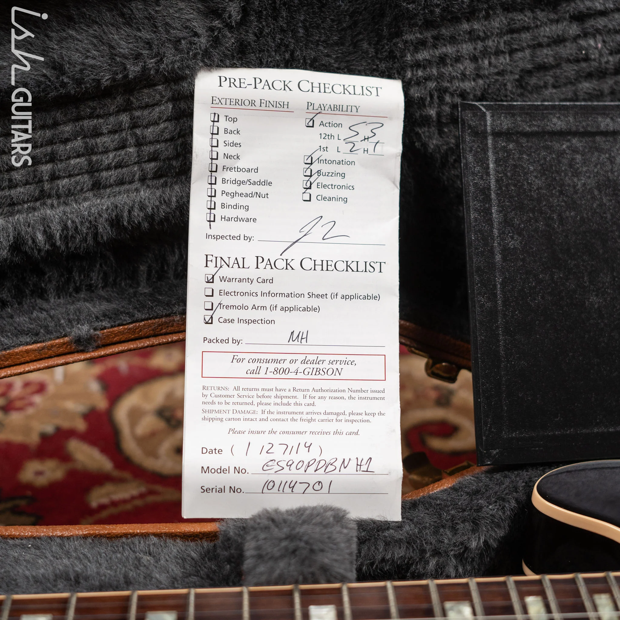 2014 Gibson Memphis ES-390 P90 Dark Sunburst - Image 22