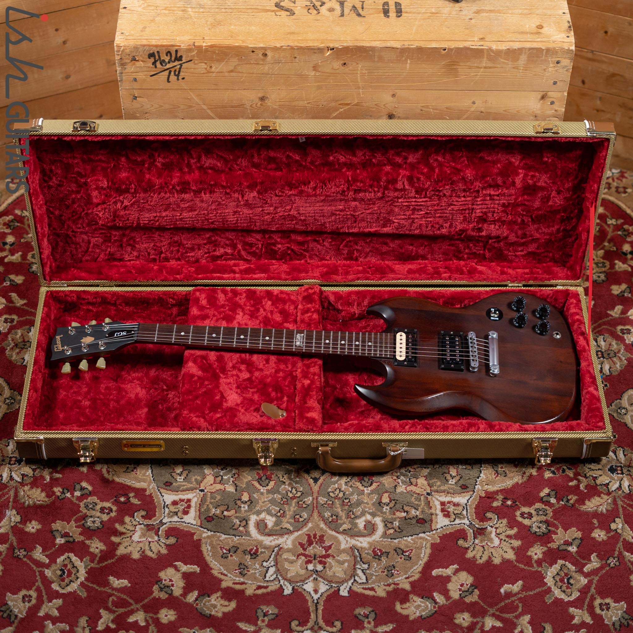 2014 Gibson SGJ Natural Satin - Image 17