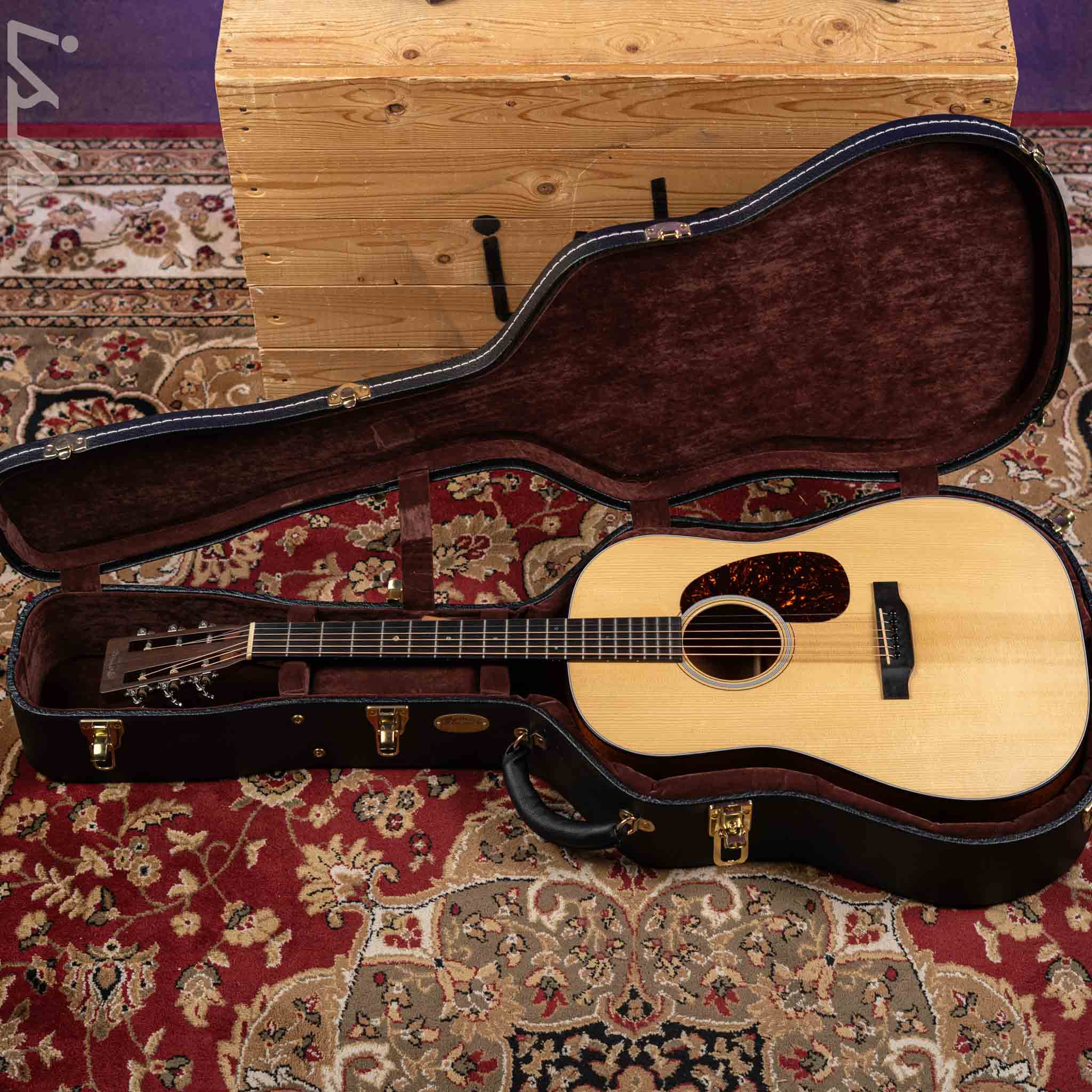 2014 Martin Custom Shop D-18 12 Fret Natural - Image 12