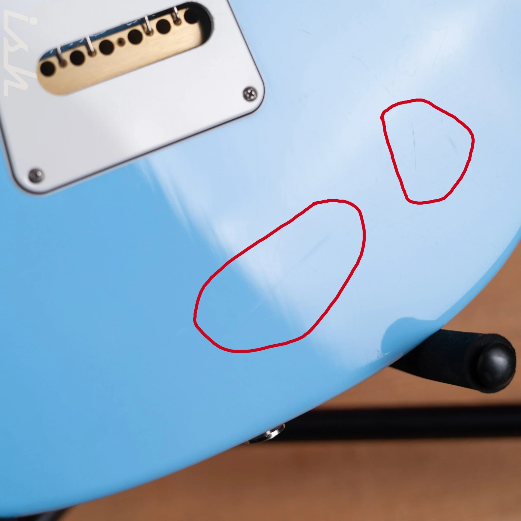 2014 PRS Brent Mason White Wash Blue Burst - Image 17