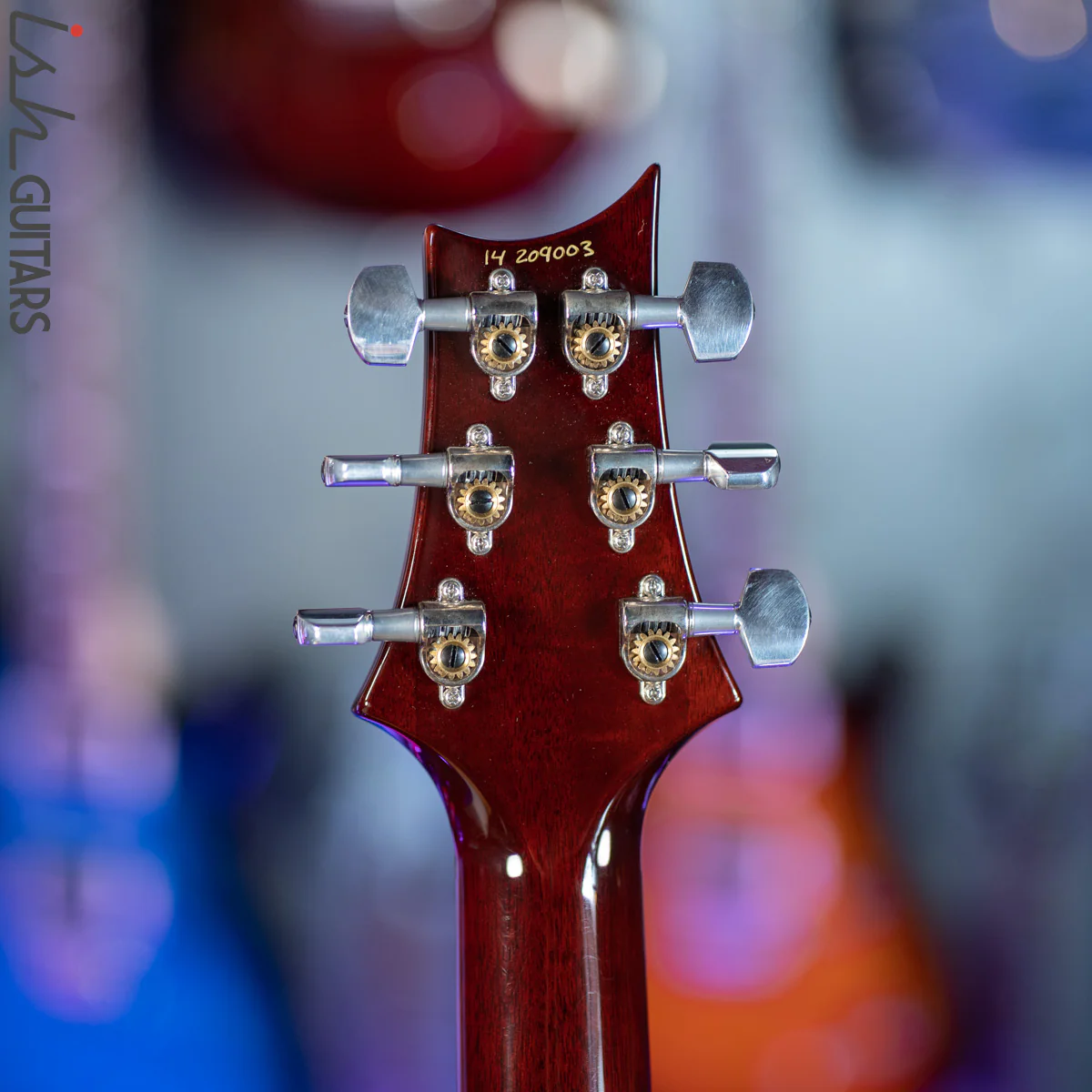 2014 PRS Custom 24 Black Gold Burst Wrap - Image 16