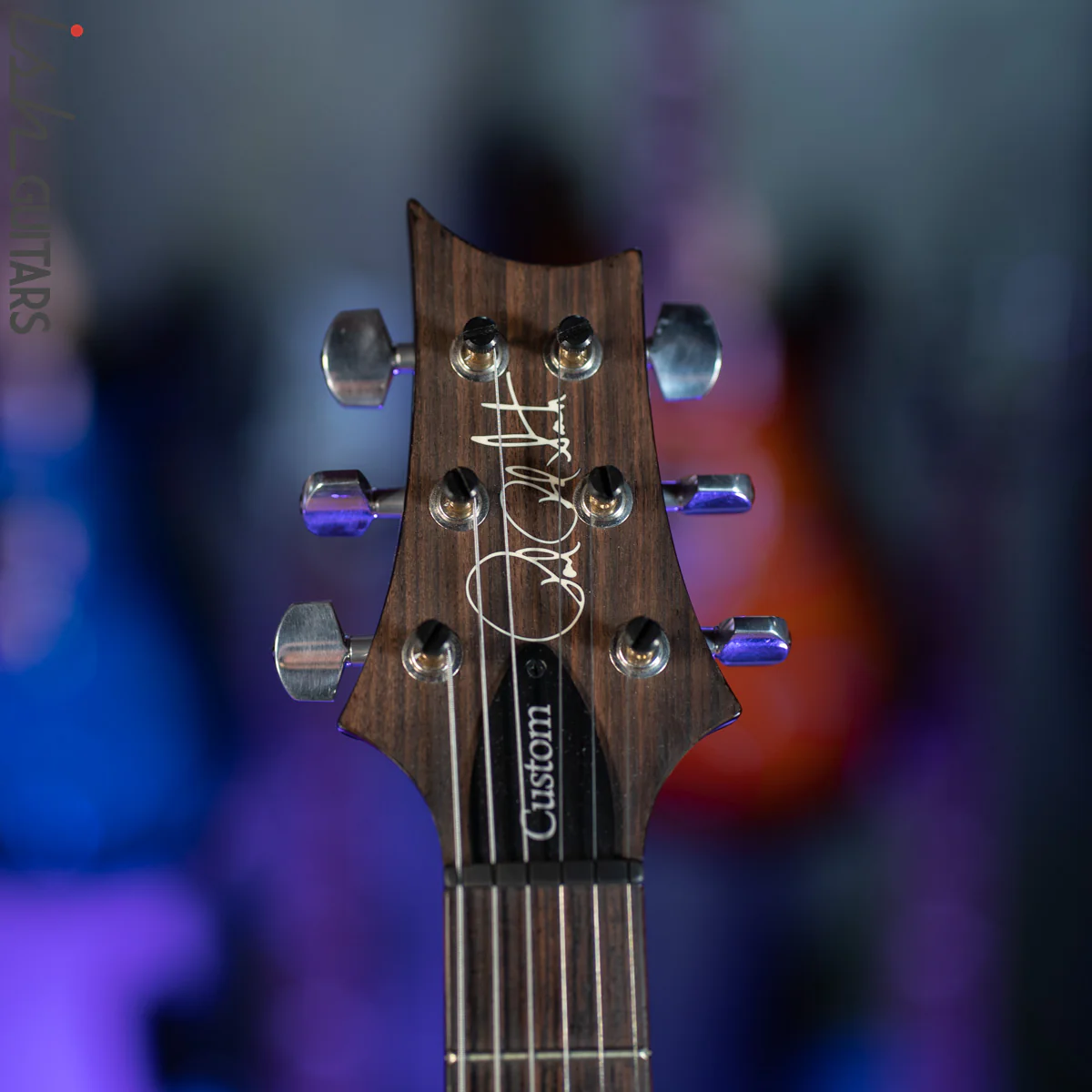 2014 PRS Custom 24 Black Gold Burst Wrap - Image 6