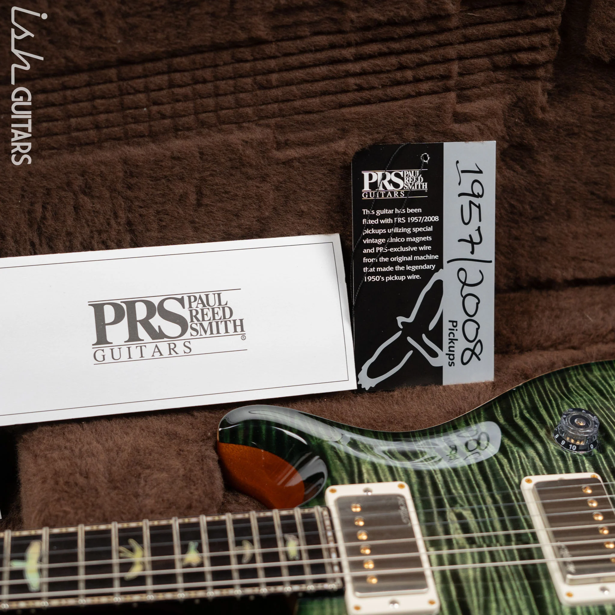 2014 PRS Private Stock Violin II Sage Smoked Burst - Image 20