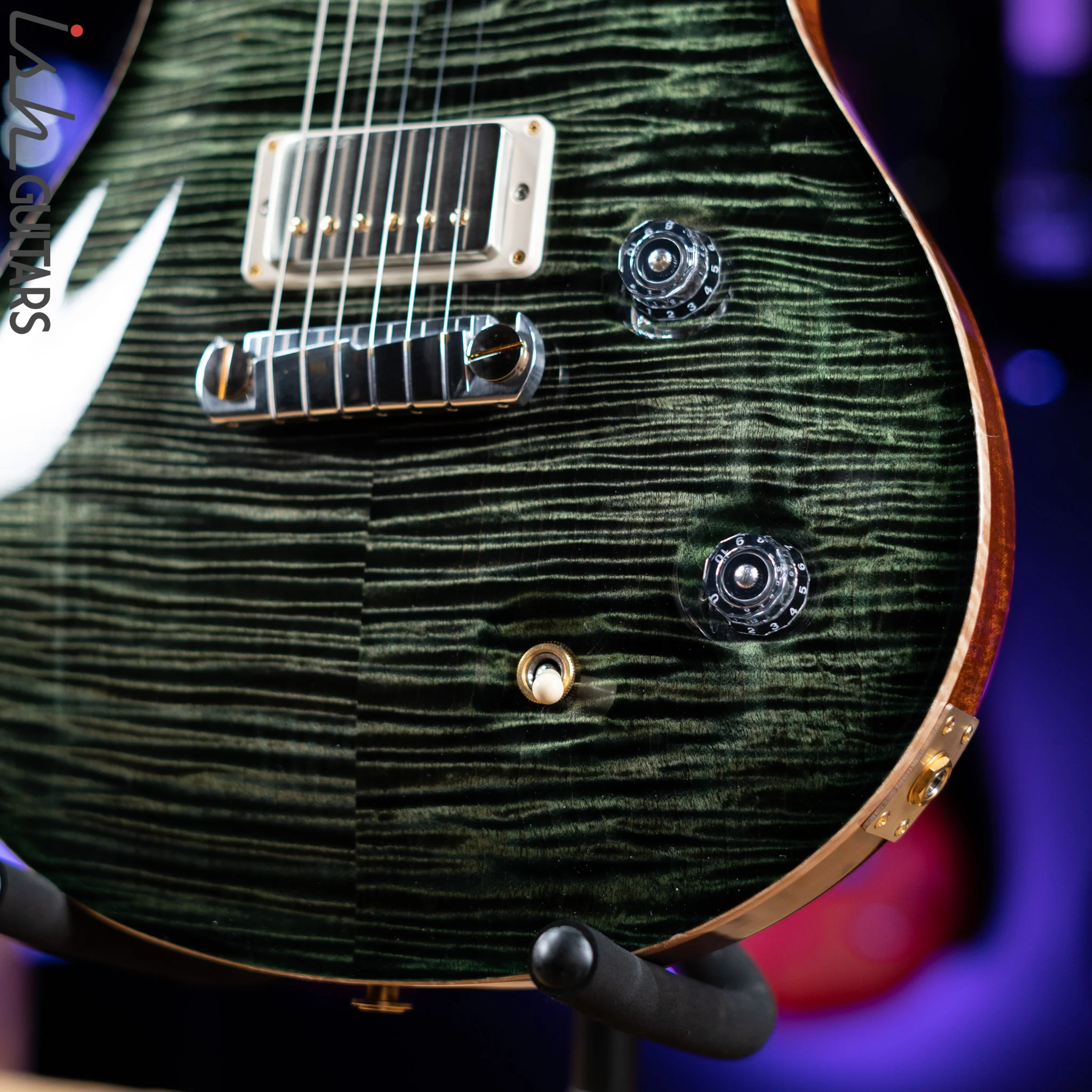 2014 PRS Private Stock Violin II Sage Smoked Burst - Image 4