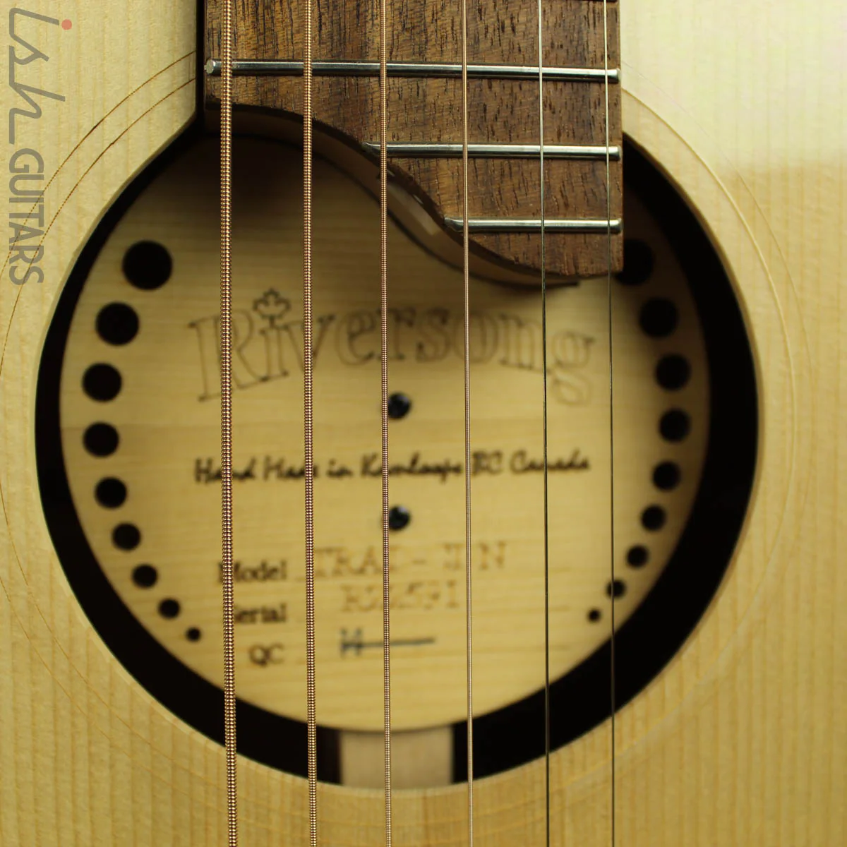 2014 Riversong Tradition Canadian Performance Acoustic Guitar w/ NeckNology - Image 5