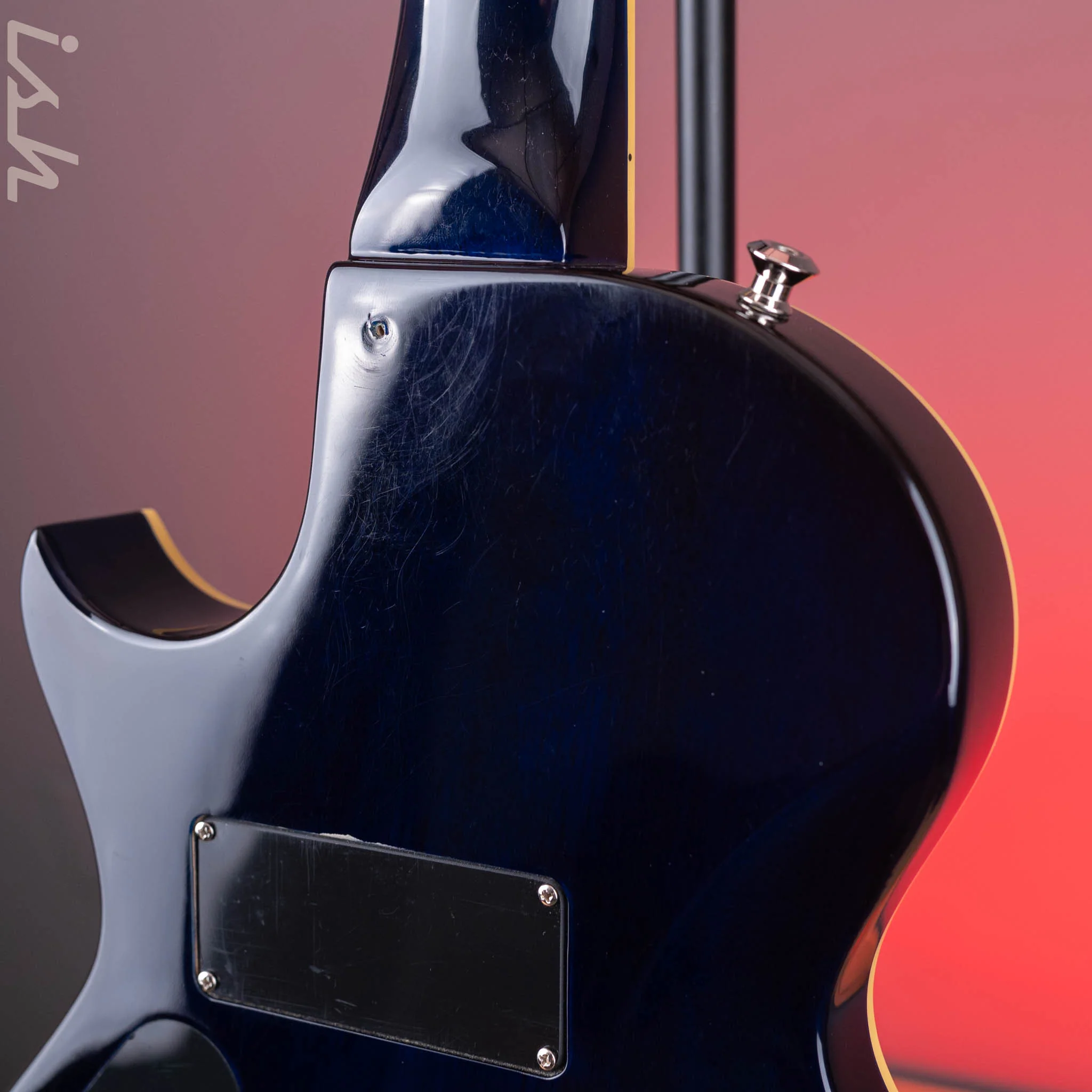 2015 Epiphone Blueshawk Deluxe Midnight Sapphire - Image 11