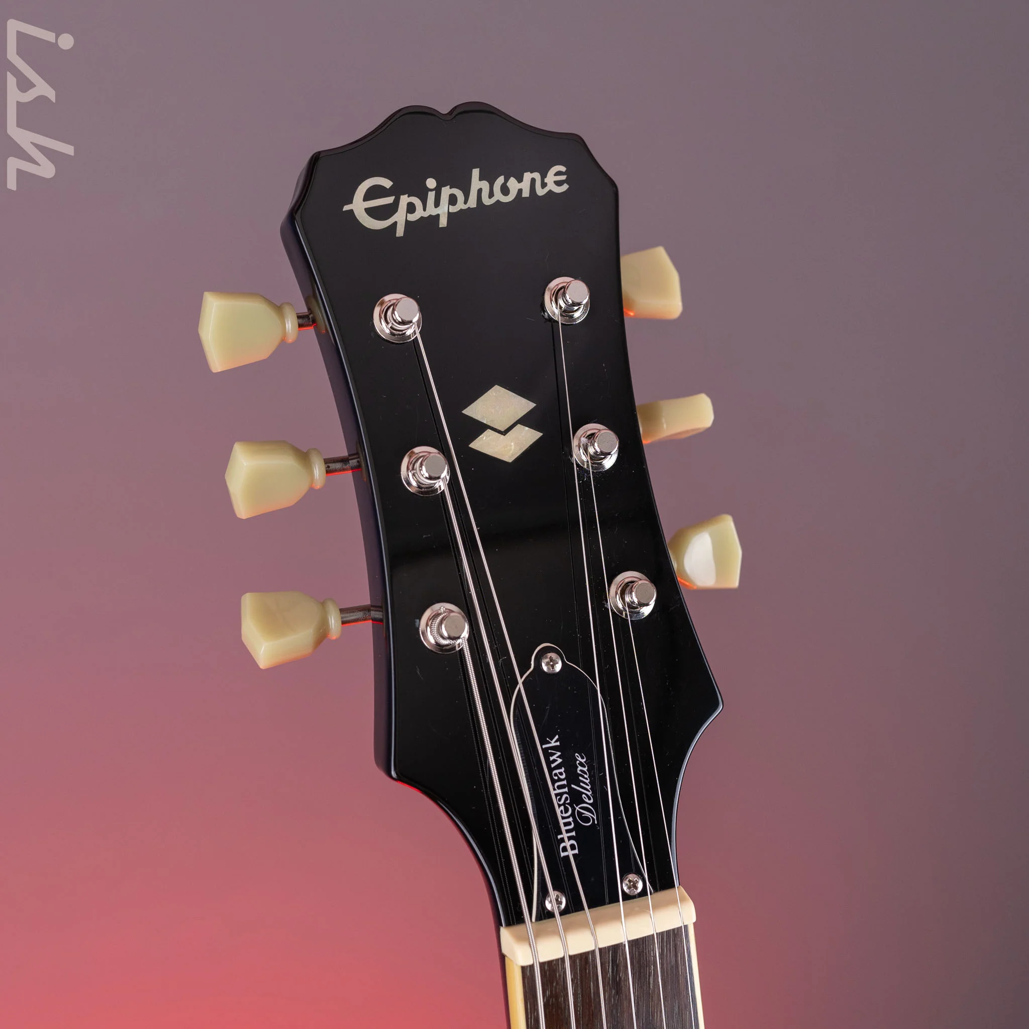 2015 Epiphone Blueshawk Deluxe Midnight Sapphire - Image 5