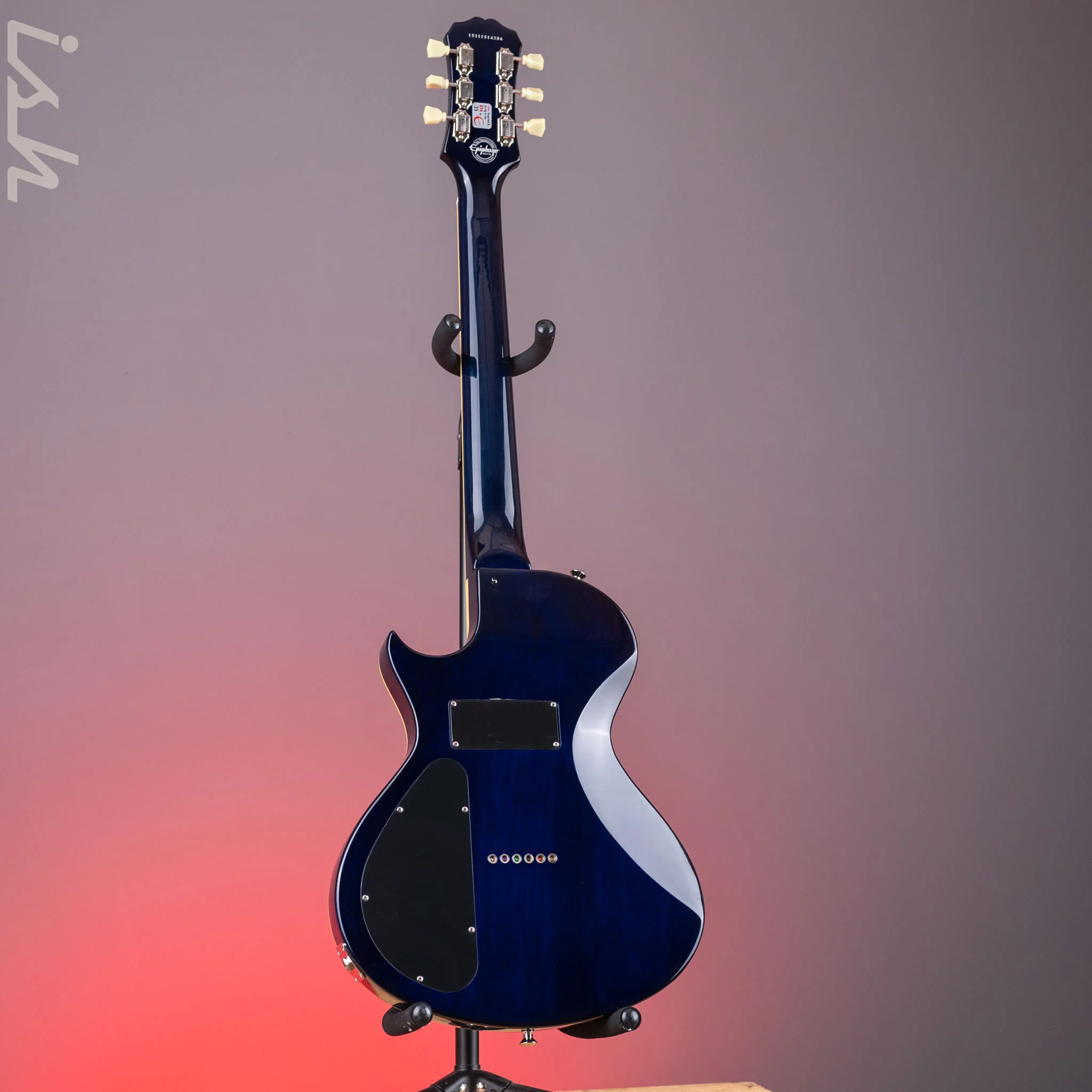 2015 Epiphone Blueshawk Deluxe Midnight Sapphire - Image 9