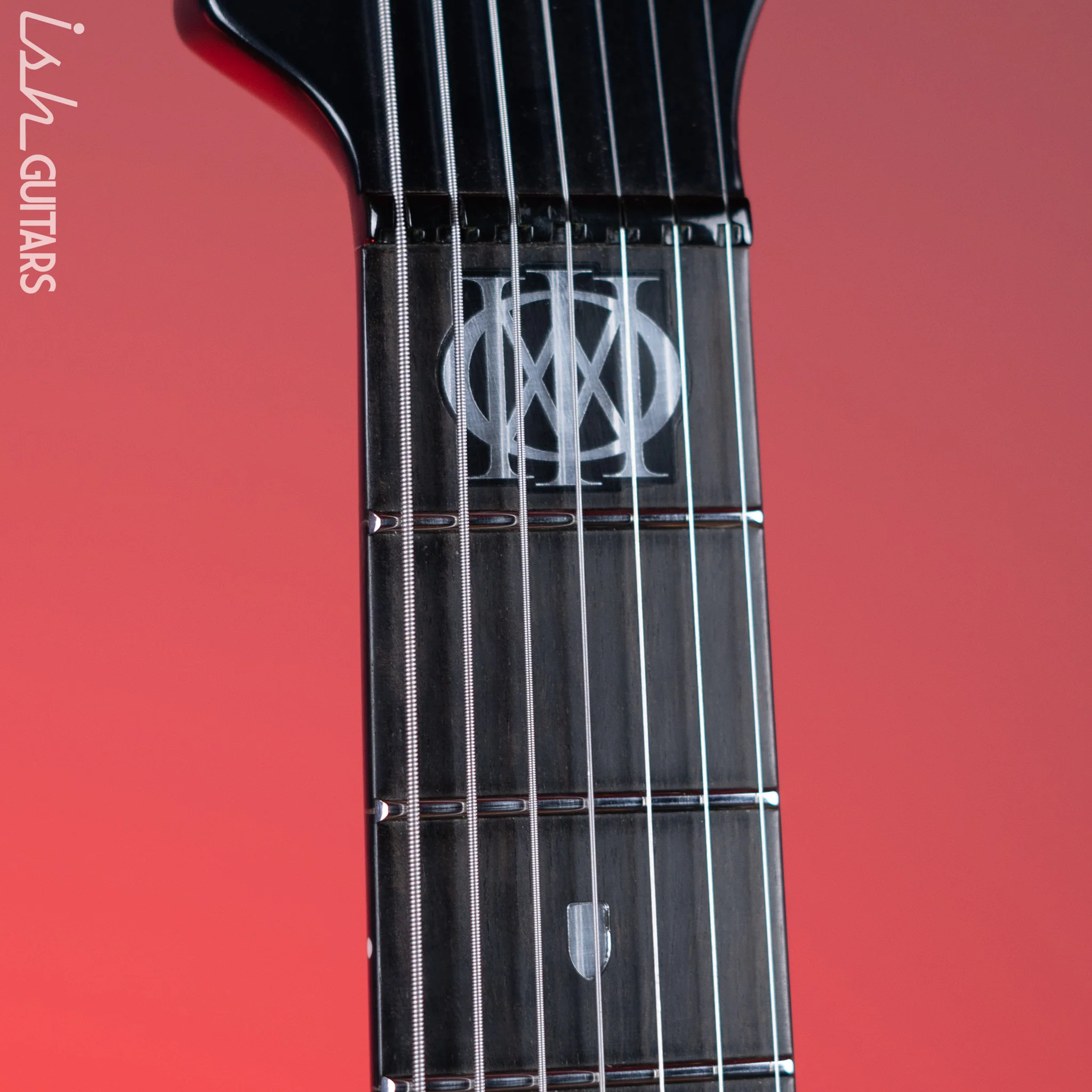 2015 Ernie Ball Music Man Majesty 7-String John Petrucci Signature Polar Noir - Image 5