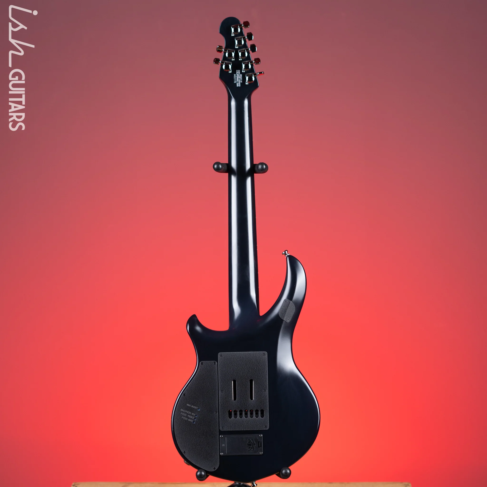 2015 Ernie Ball Music Man Majesty 7-String John Petrucci Signature Polar Noir - Image 7