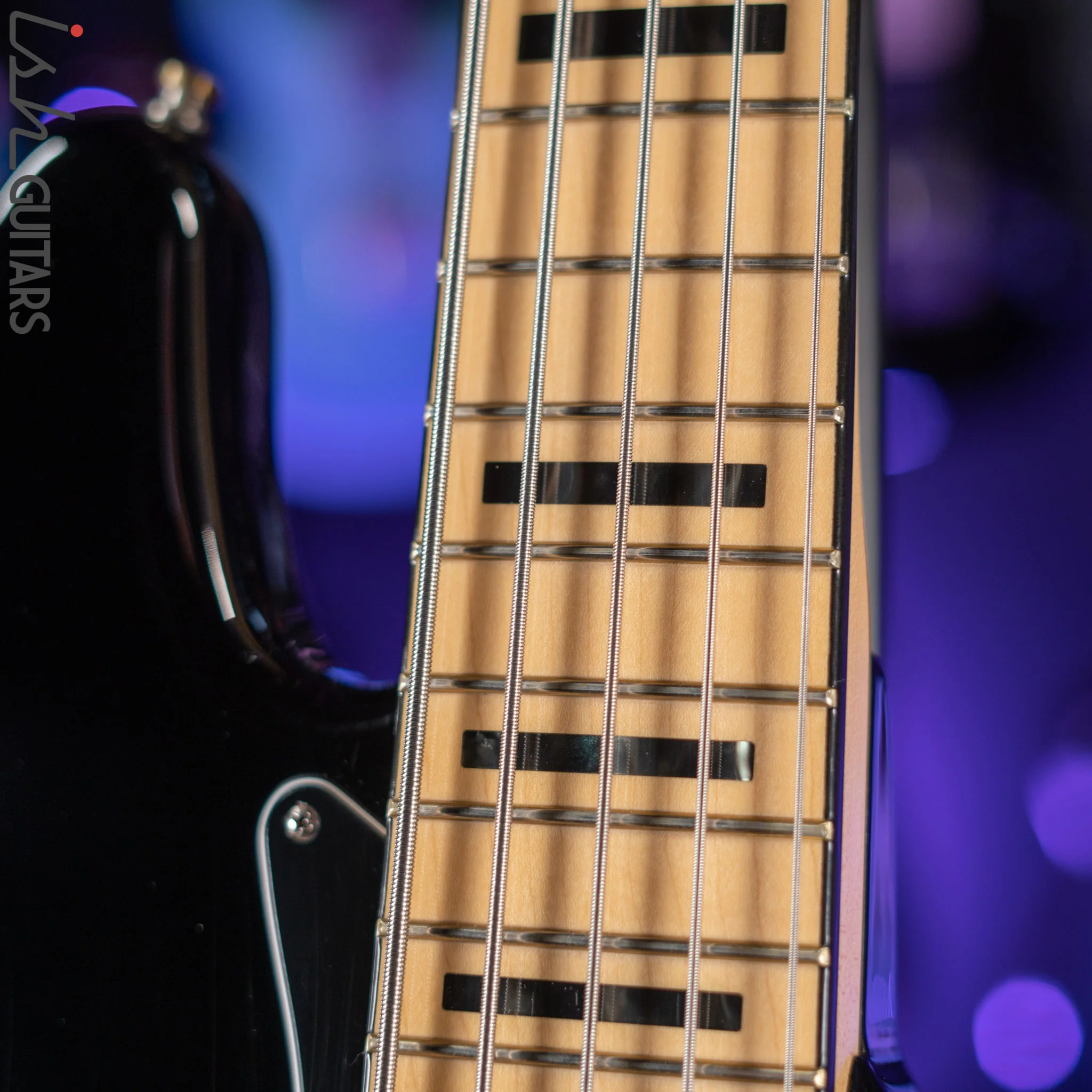 2015 Fender American Deluxe Jazz Bass Black - Image 10