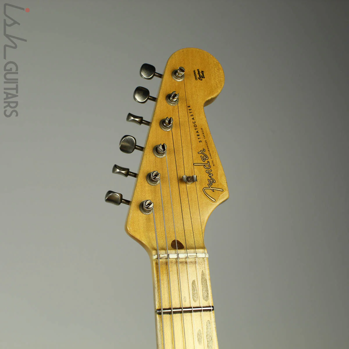 2015 Fender Strat Ancho Poblano Relic Custom Shop 2-Color Sunburst - Image 6