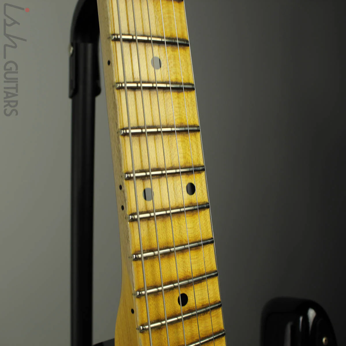 2015 Fender Strat Ancho Poblano Relic Custom Shop 2-Color Sunburst - Image 7