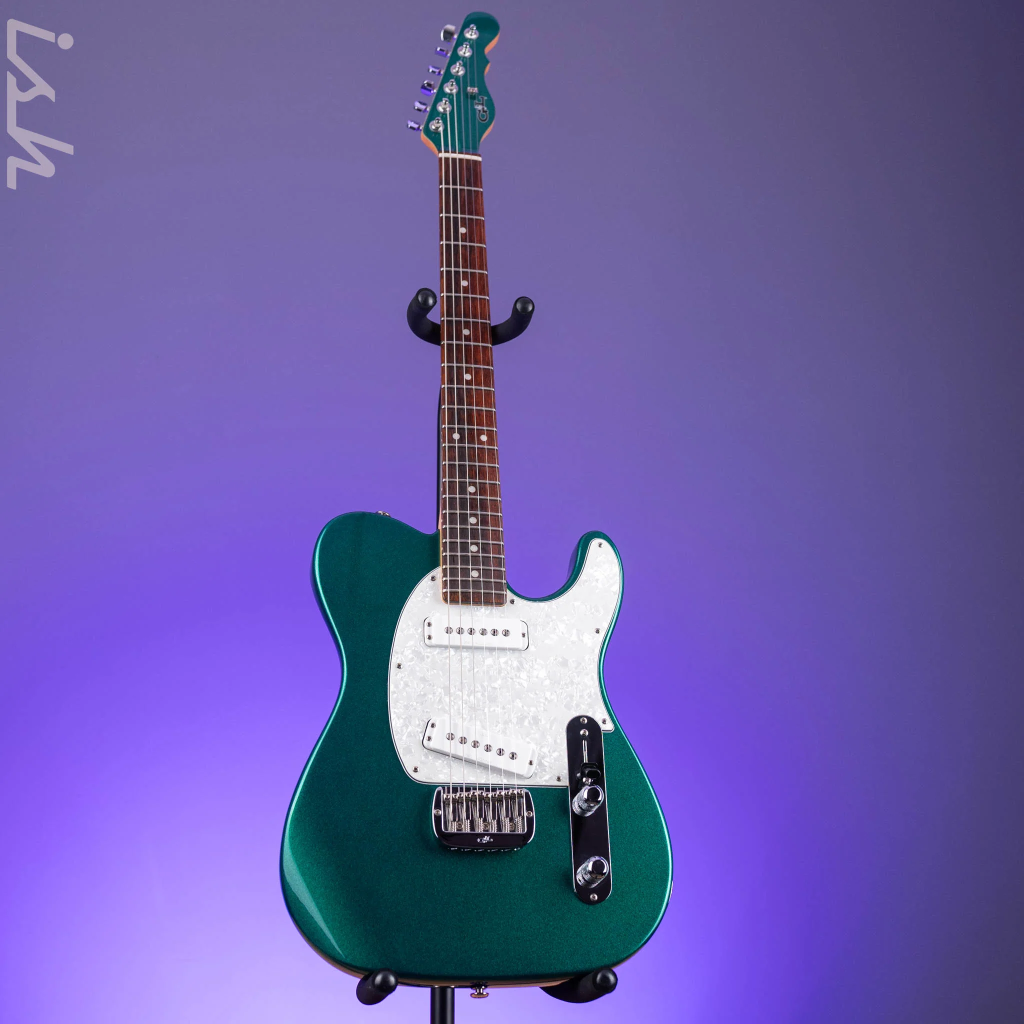 2015 G&L ASAT Special Custom Emerald Green Metallic - Image 2