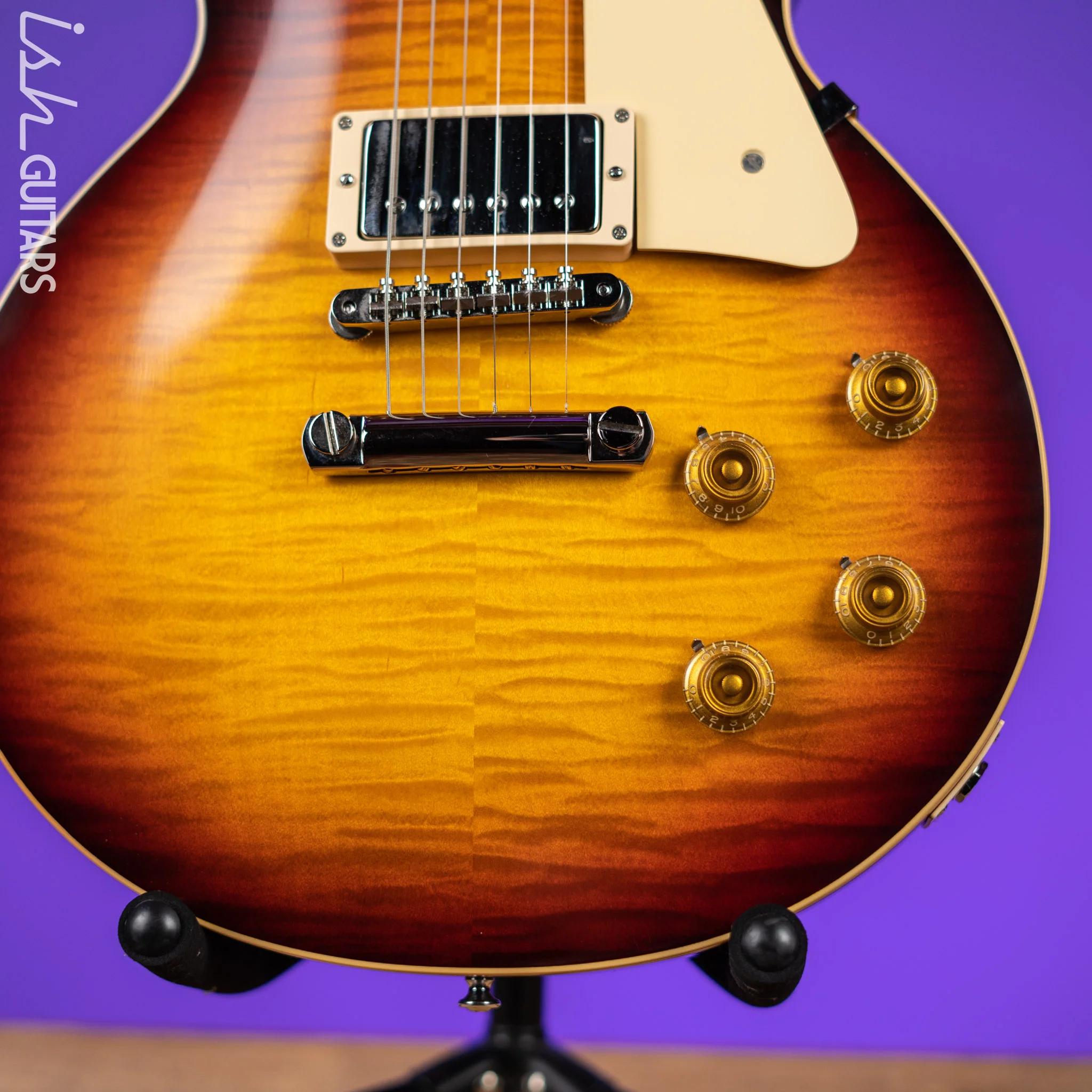 2015 Gibson Les Paul R9 True Historic Sunburst - Image 4