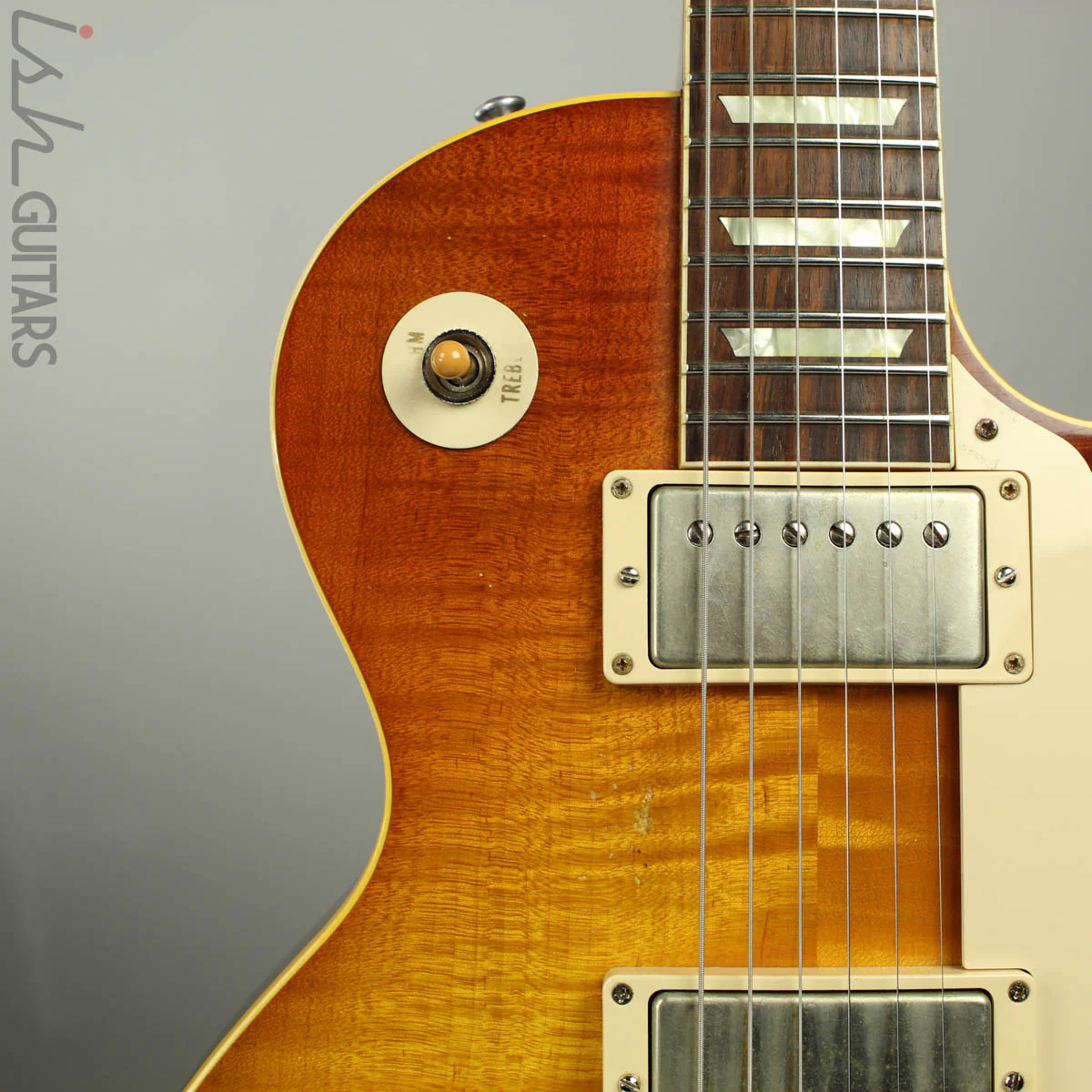 2015 Gibson Custom Shop Collectors Choice 1959 Tamio Okuda Les Paul Aged Sunburst - Image 3