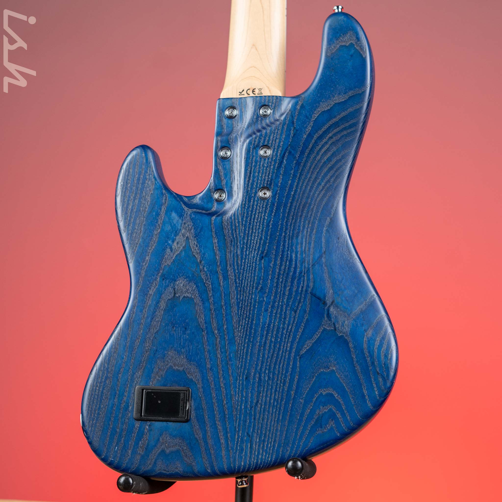 2015 Mayones Jabba 5 Custom Trans Blue - Image 9