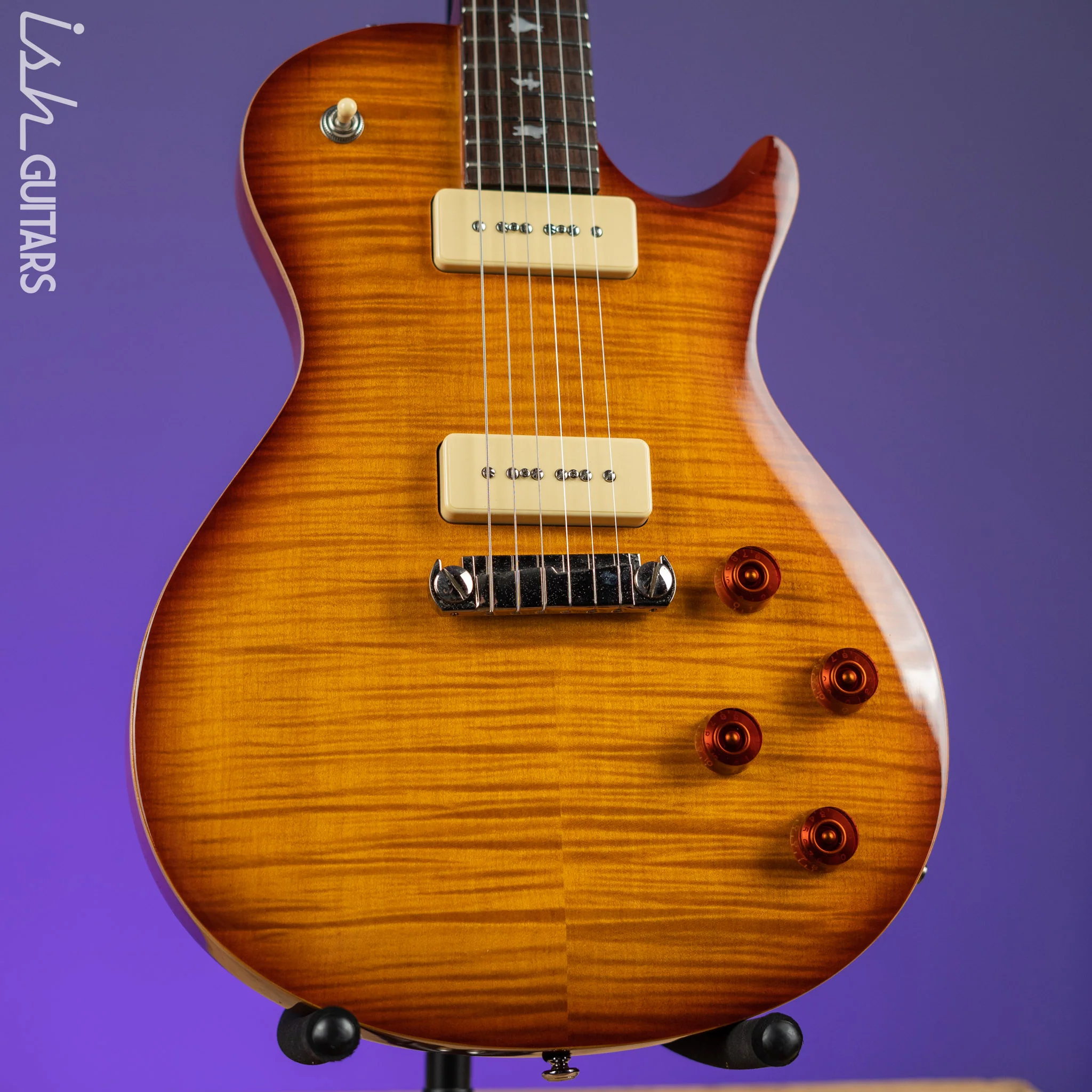2015 PRS SE 245 Singlecut Soapbar Tobacco Sunburst